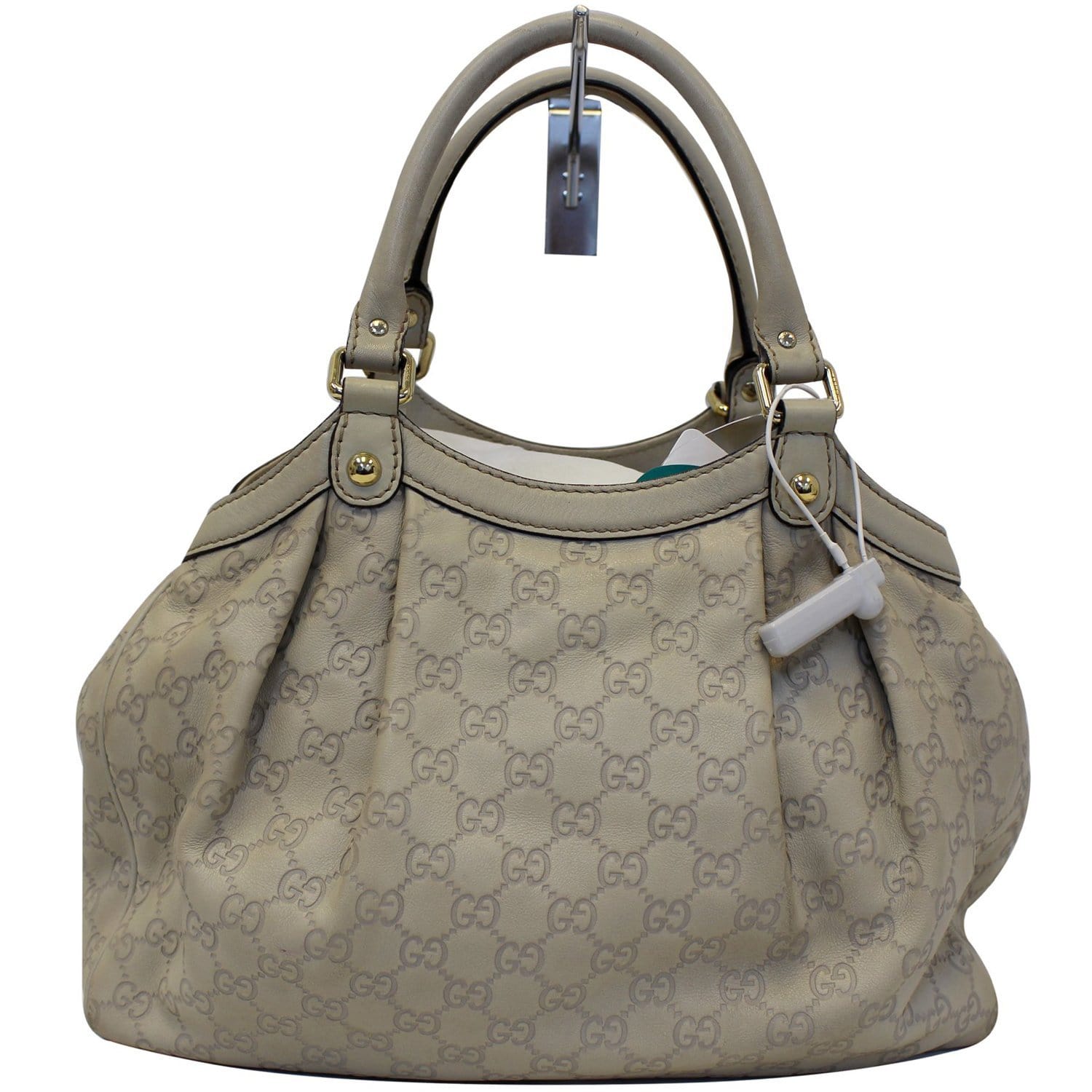 Gucci Sukey ssima Tote Bag Leather Medium Bag Tt2799