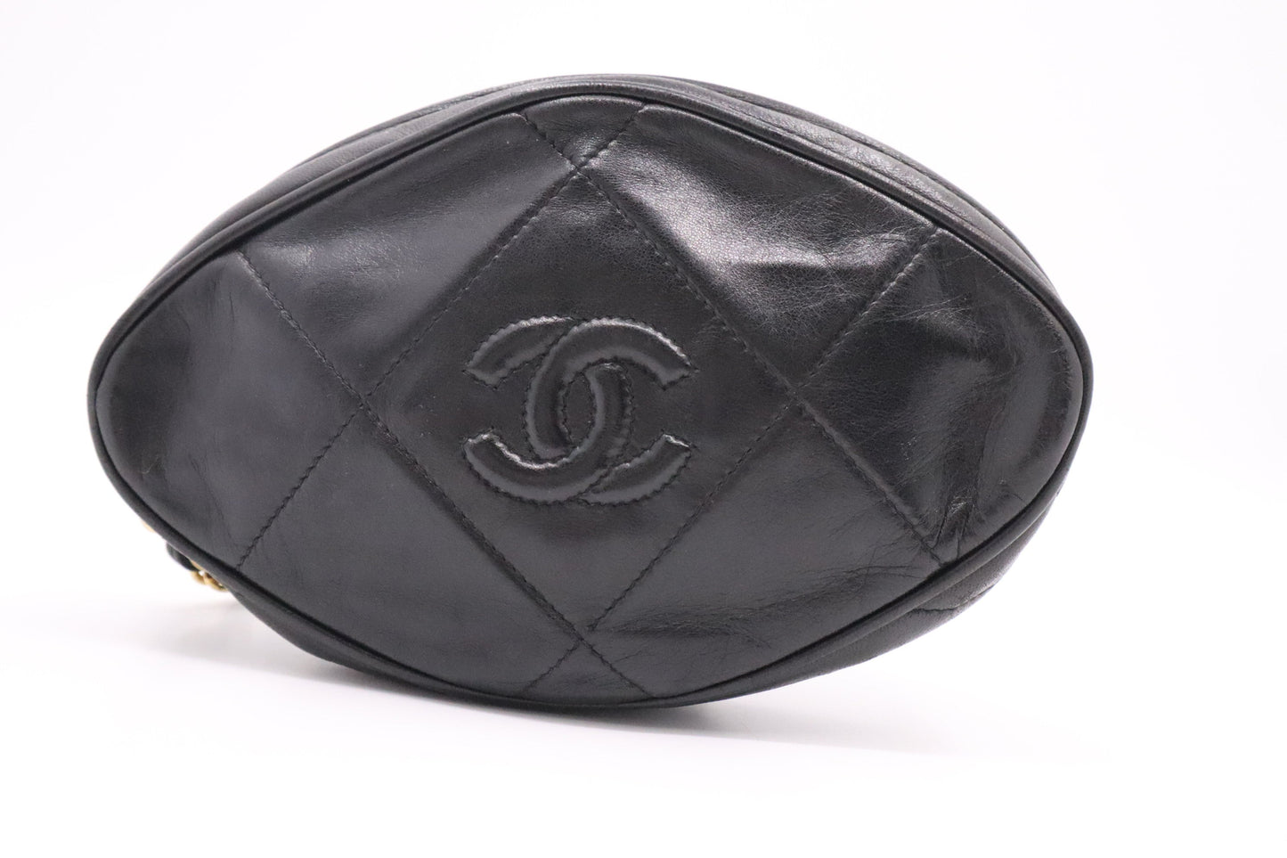 Chanel Black Leather Handbag