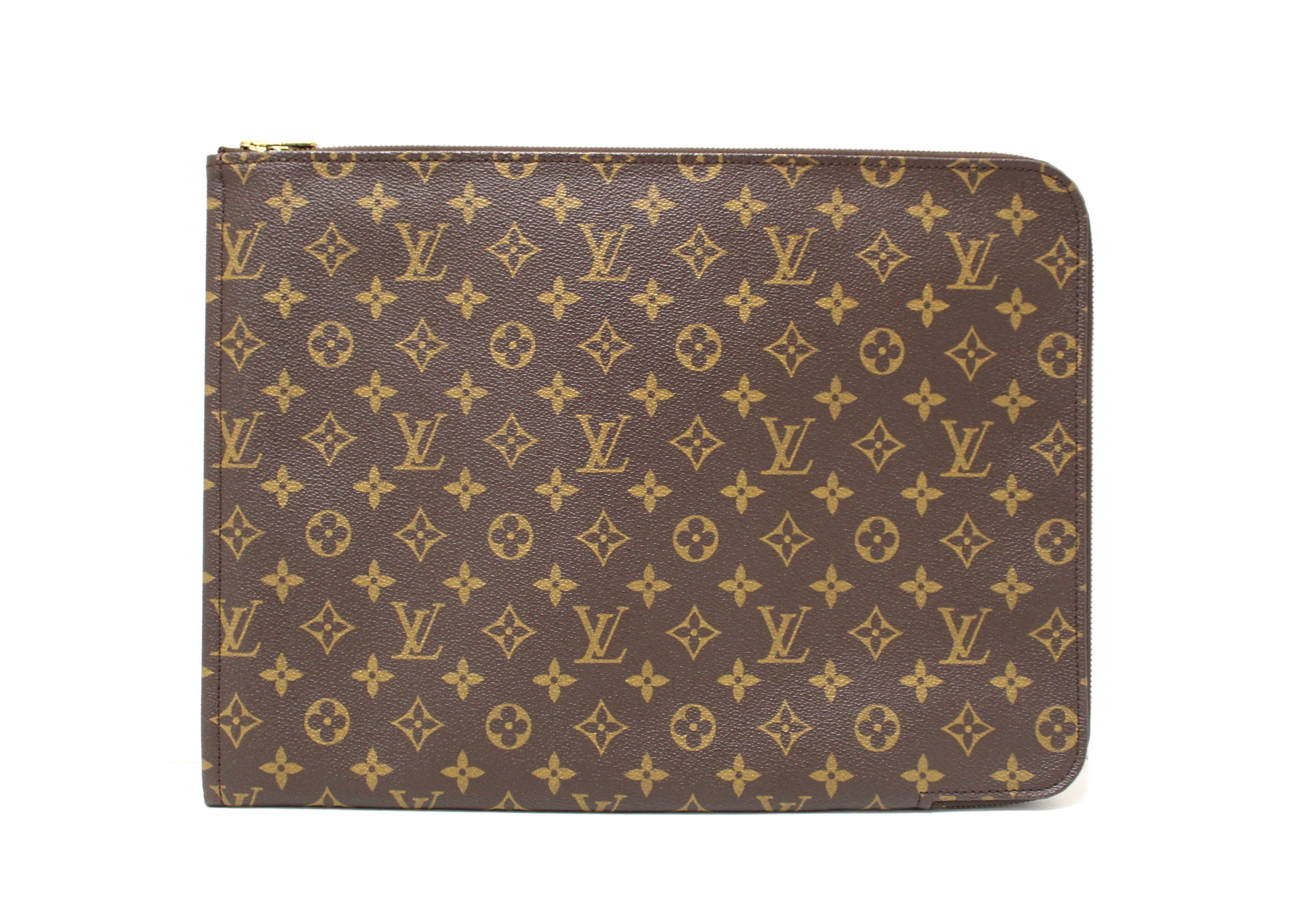 Louis Vuitton Classic Monogram Poche Folio Document Case