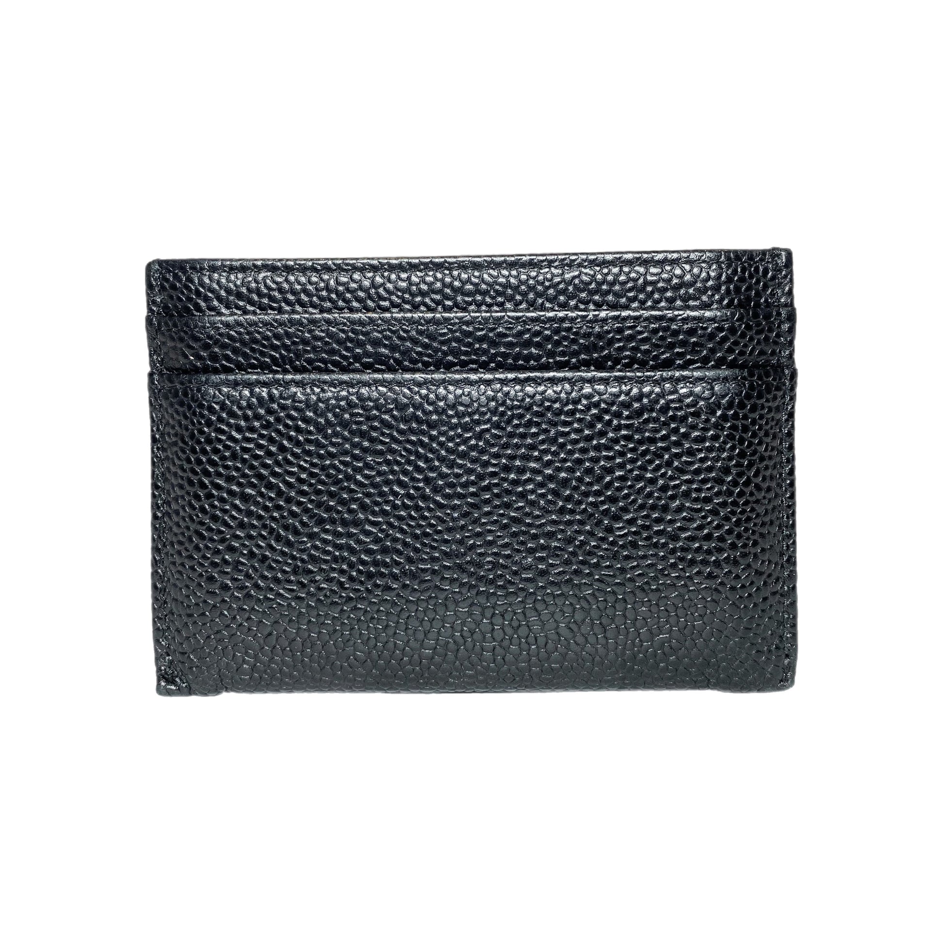 Chanel Black Timeless Card Holder