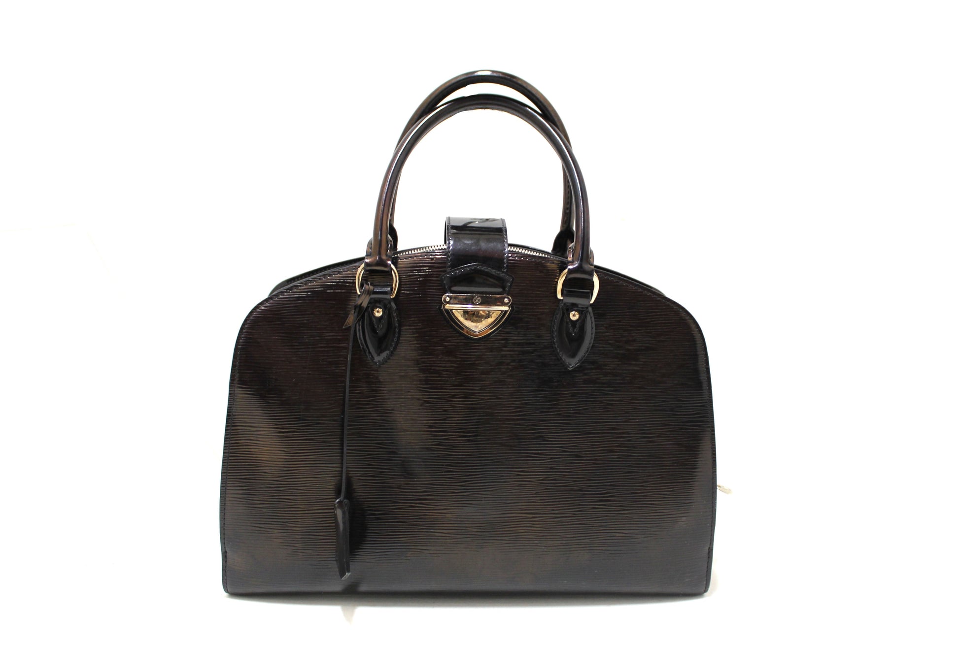 Louis Vuitton Black Electric Epi Leather Pont-Neuf GM Handbag