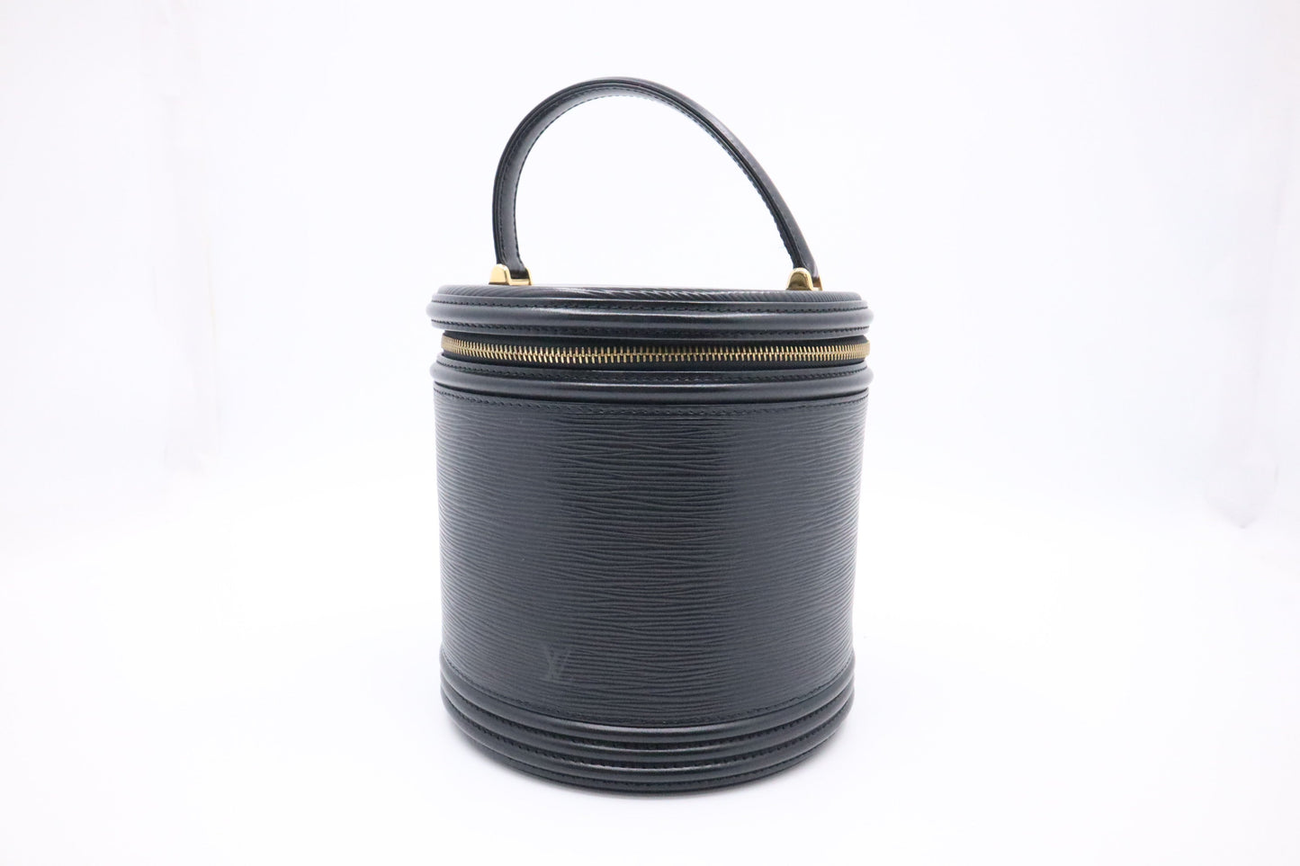Louis Vuitton Cannes Epi Leather Black Handbag