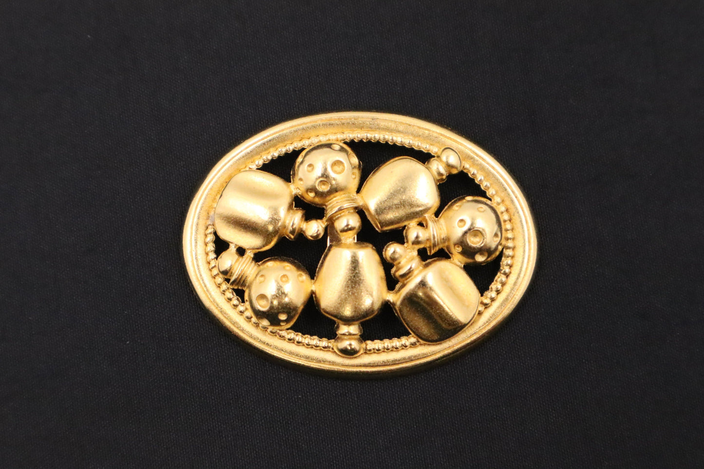 Dior Perfume Motif Brooch Handbag Travel Bag