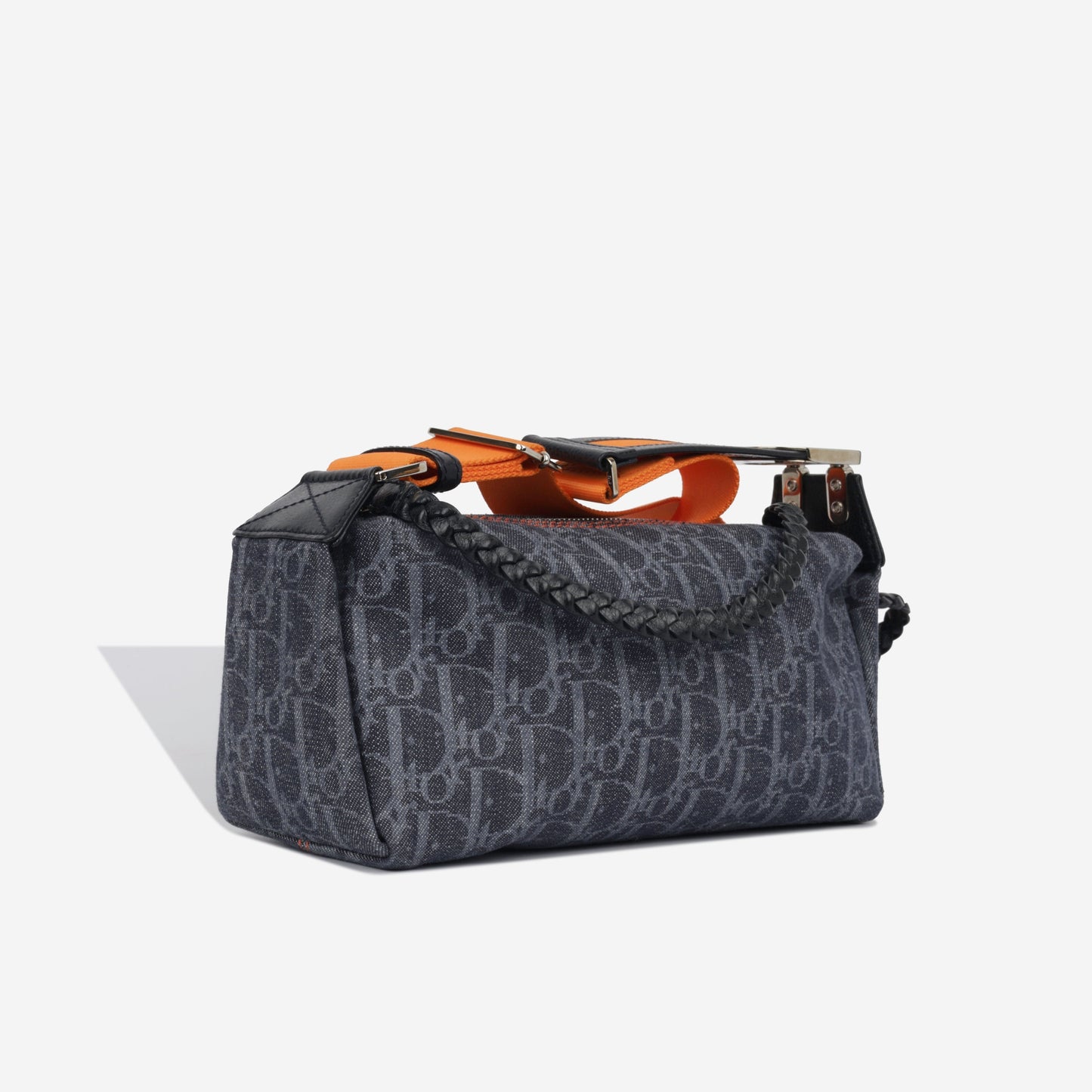 Dior Christian Flight Bag Denim Shoulder Bag Denim Flight Bag