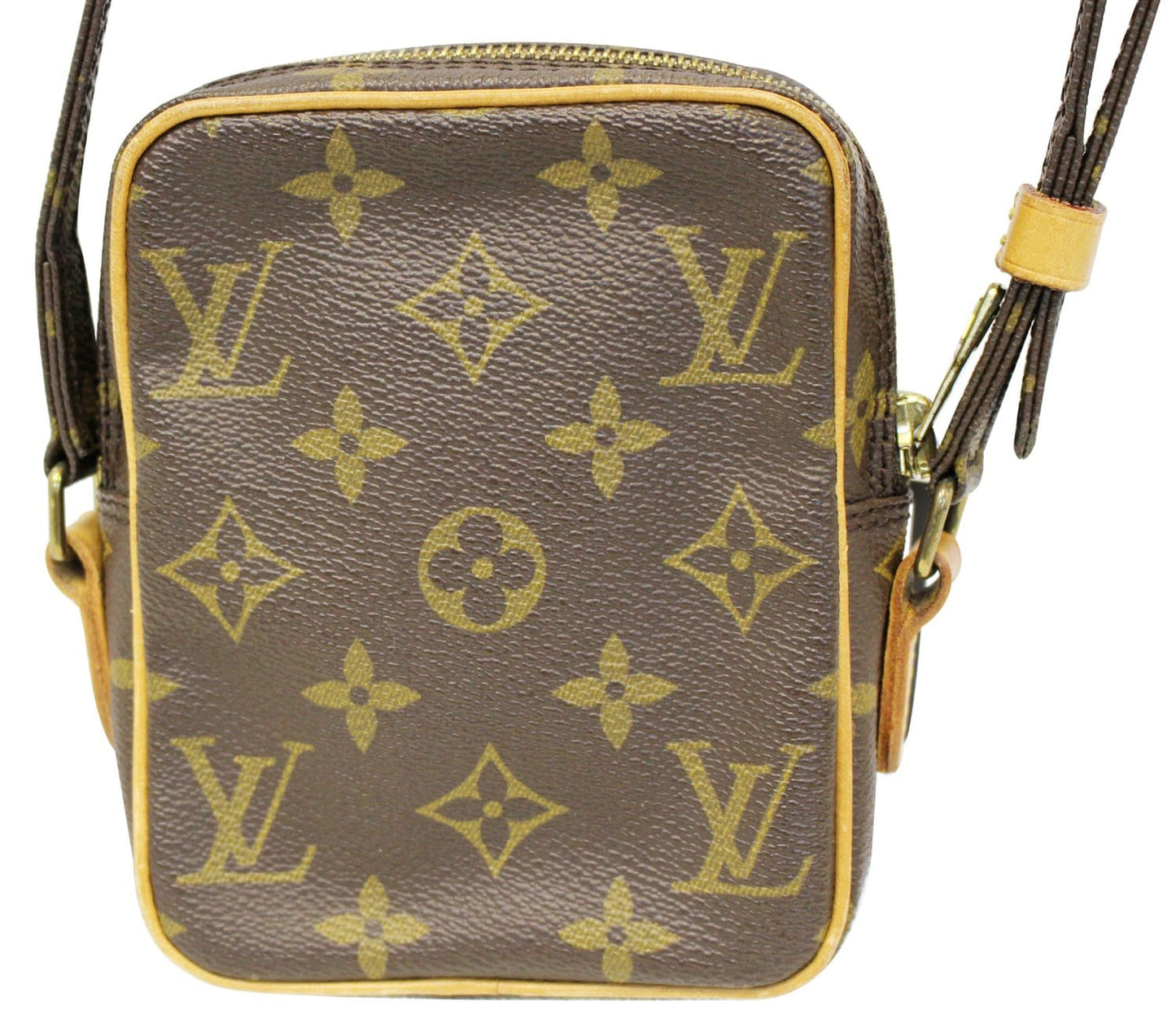 Louis Mini Danube Bag Canvas Monogram Shoulder Bag