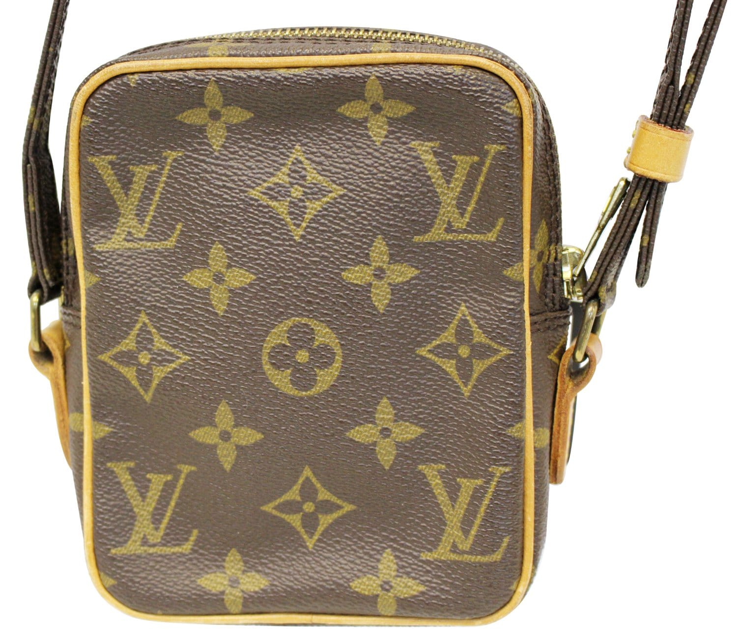 Louis Mini Danube Bag Canvas Monogram Shoulder Bag