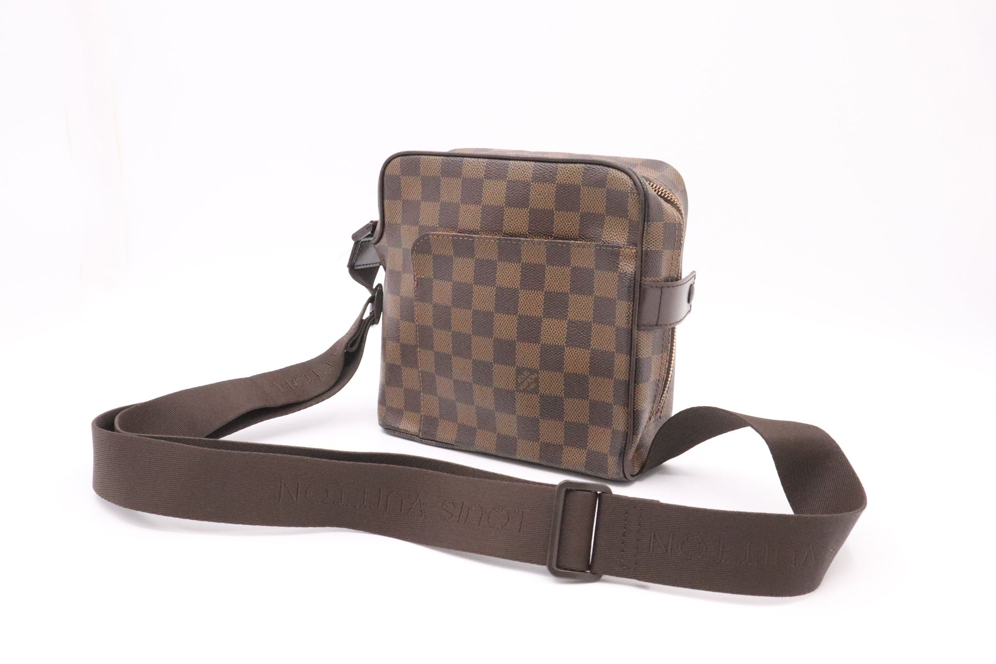 Louis Vuitton Olav PM Ebene Damier Canvas Handbag