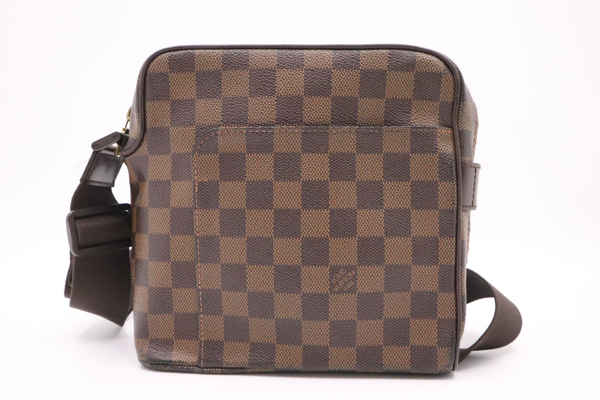 Louis Vuitton Olav PM Ebene Damier Canvas Handbag