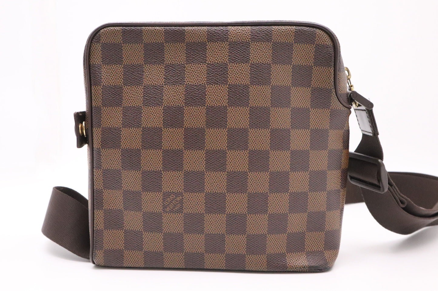 Louis Vuitton Olav PM Ebene Damier Canvas Handbag