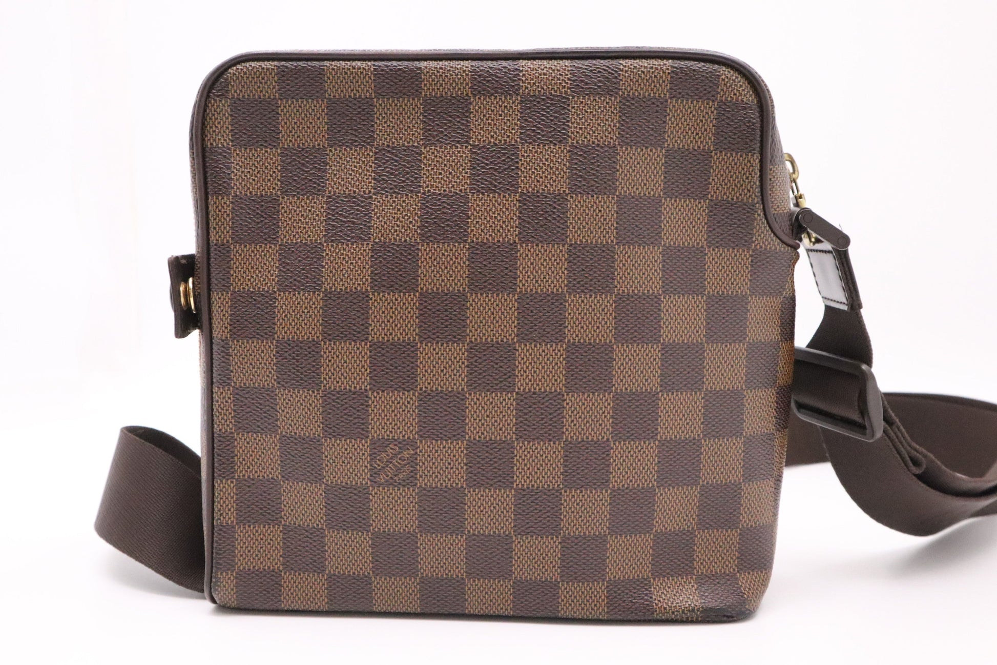 Louis Vuitton Olav PM Ebene Damier Canvas Handbag