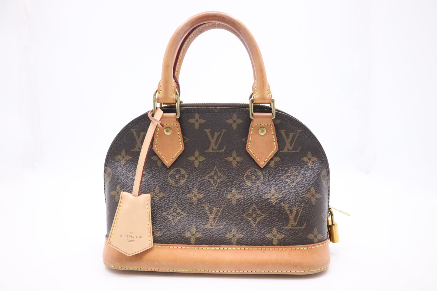 Louis Vuitton Alma BB Monogram Canvas Handbag
