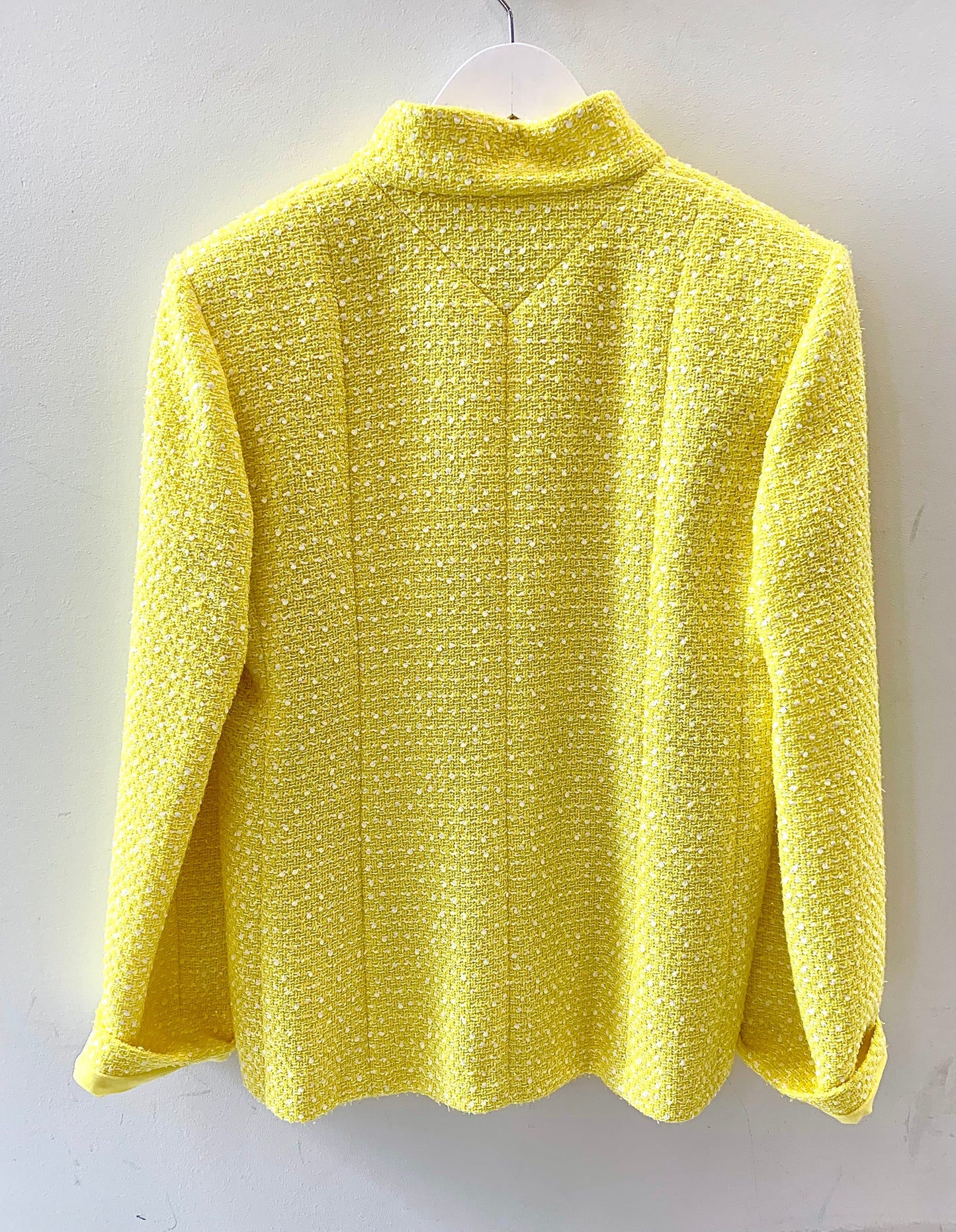 Chanel Yellow Blazer Handbag
