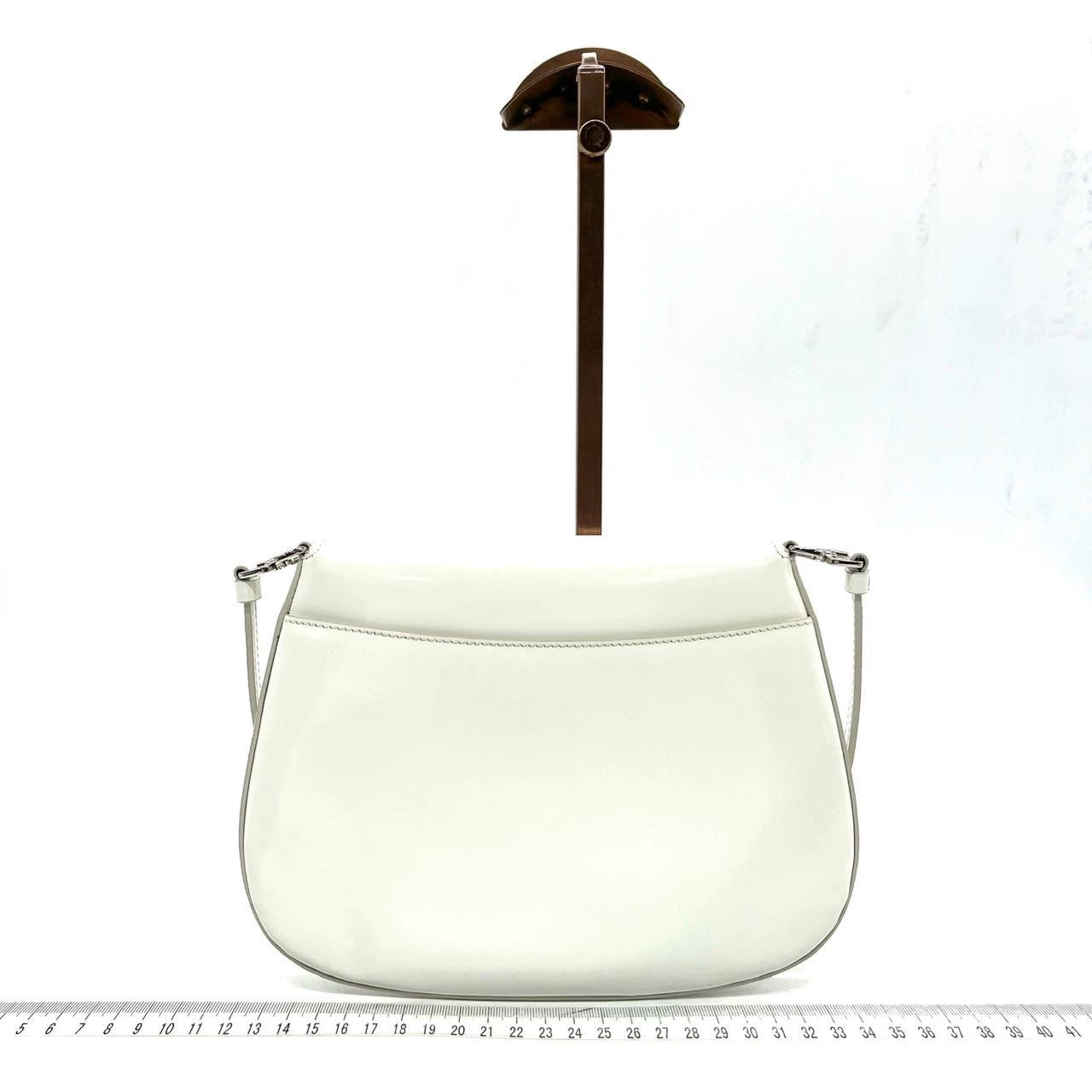 Prada Cleo Shoulder Bag Leather White