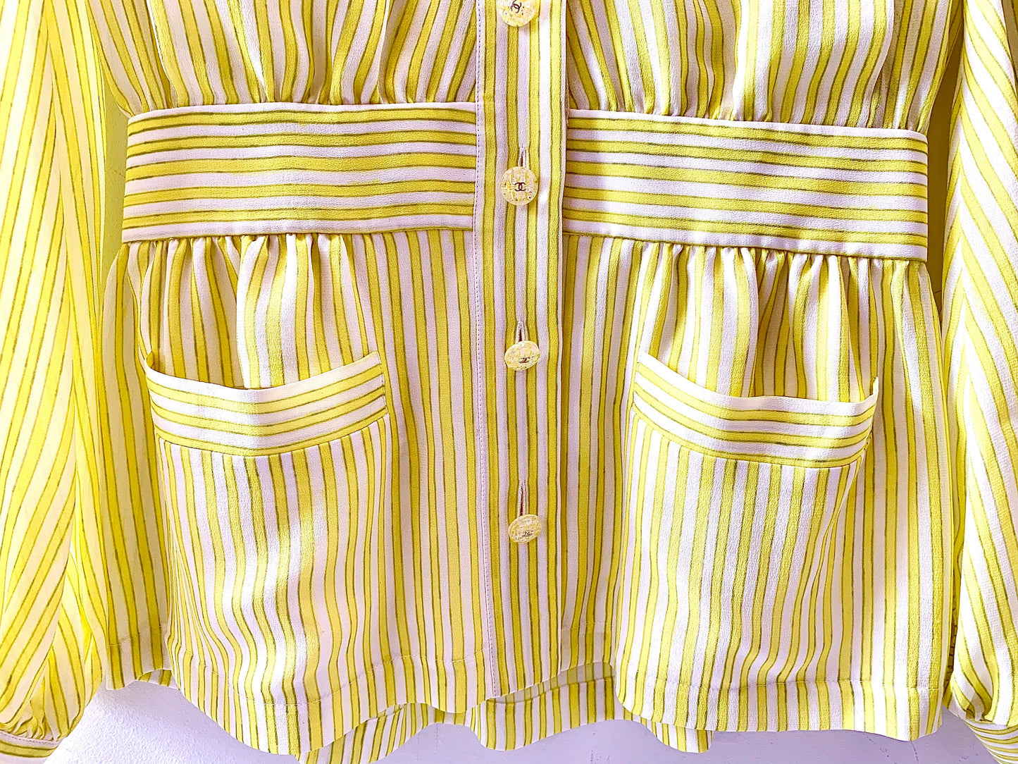 CHANEL STRIPED SHIRT