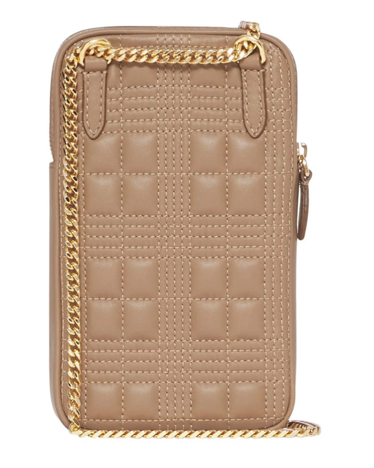 Burberry Lola Pouch Crossbody Bag Quilted Mini