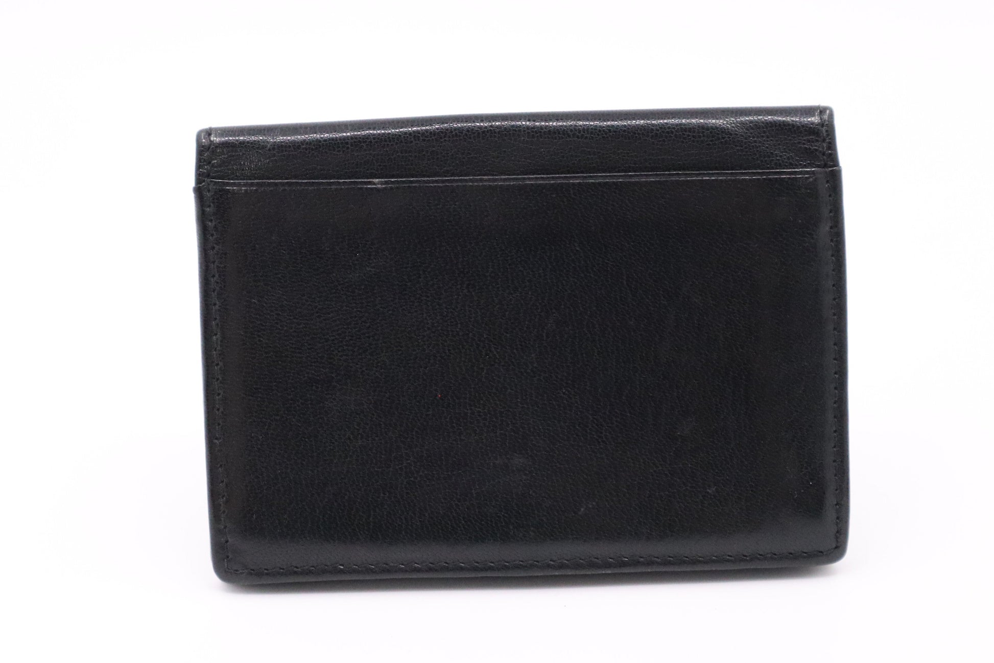 Gucci Black Leather Wallet Case