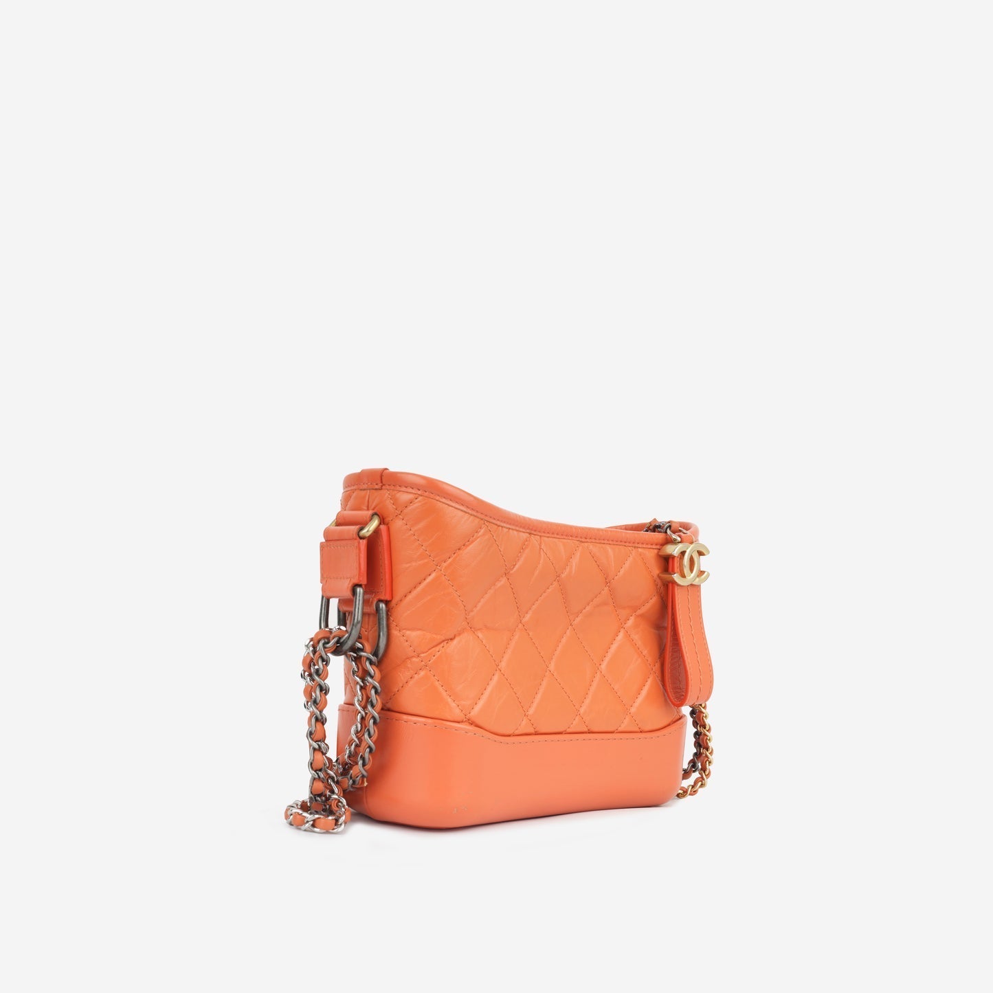 Chanel Chanel - Gabrielle Small - Orange Lambskin MHW -  