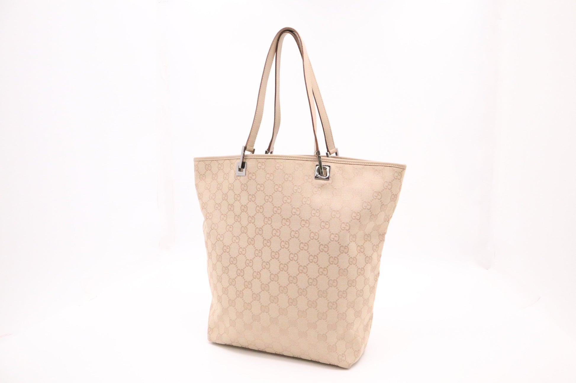 Gucci GG Canvas Beige Shoulder Bag
