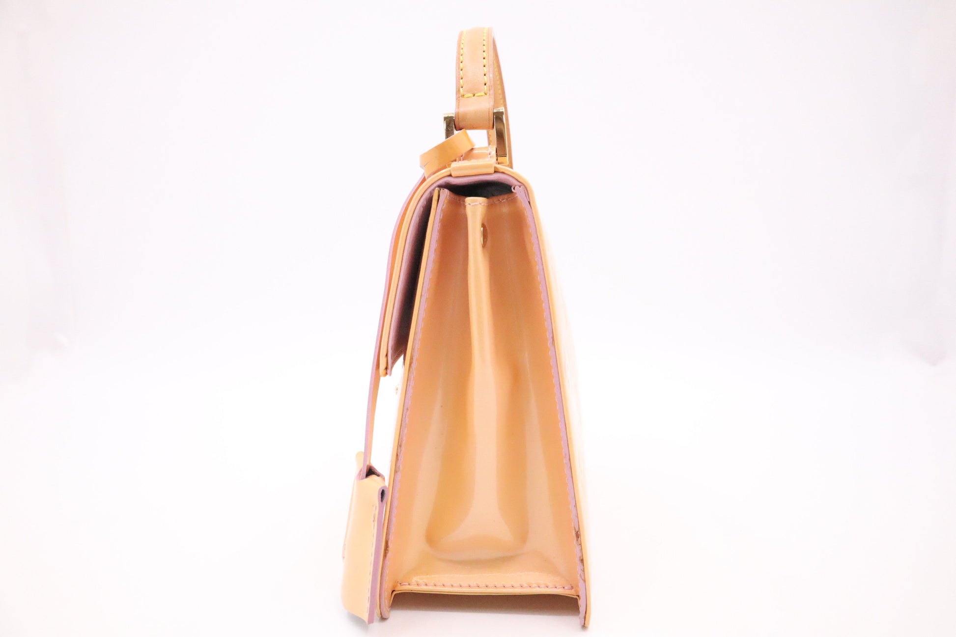 Louis Vuitton Spring Street Peach Leather Vernis Jewelry