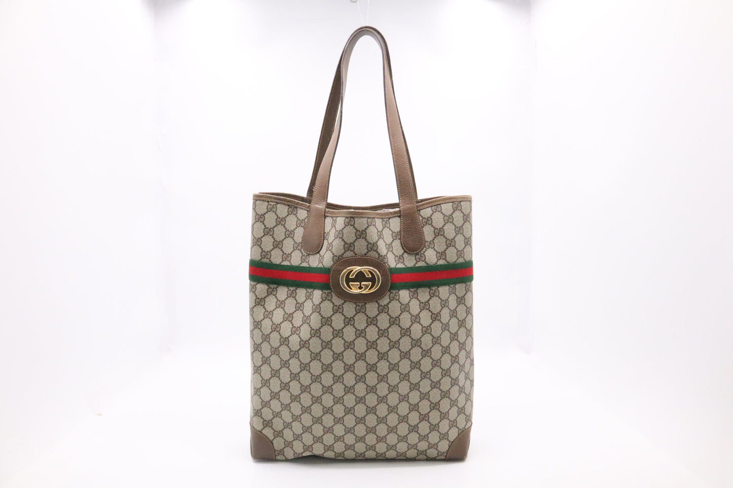 Gucci Sherry GG Canvas Tote Bag