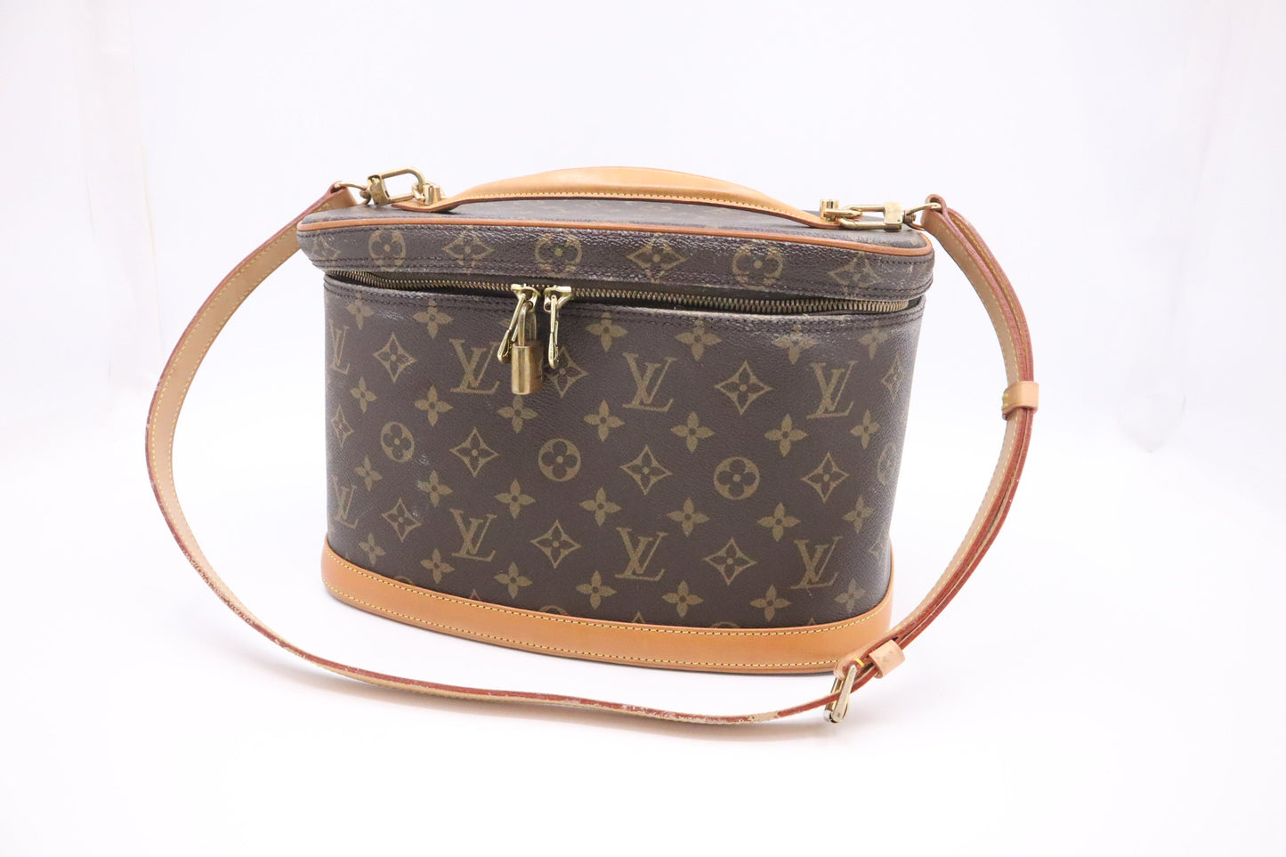 Louis Vuitton Nice Vanity Monogram Canvas Handbag