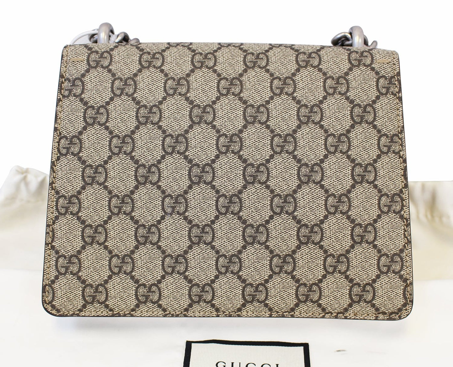 Gucci Dionysus Supreme Coated Shoulder Bag Canvas Mini