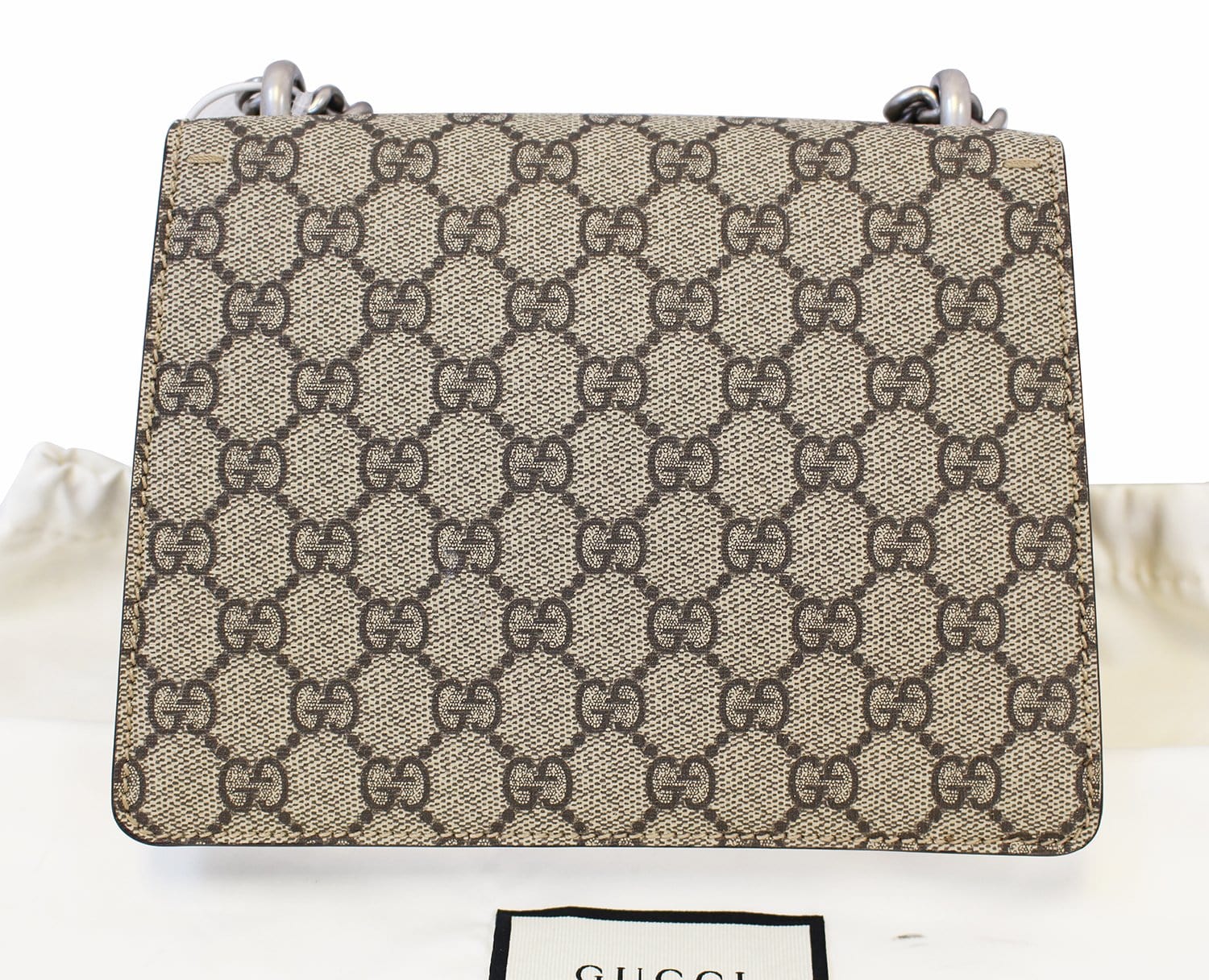 Gucci Dionysus Supreme Coated Shoulder Bag Canvas Mini
