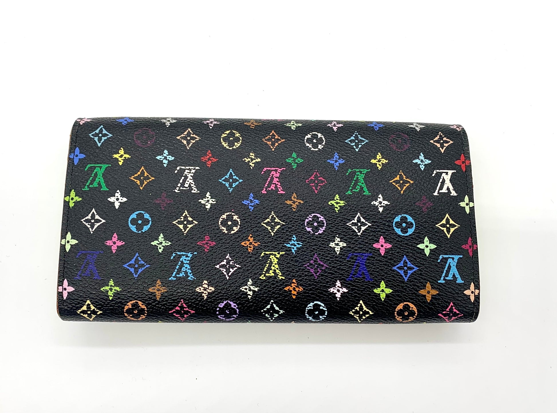 Louis Vuitton SARAH Multicolor Wallet Case