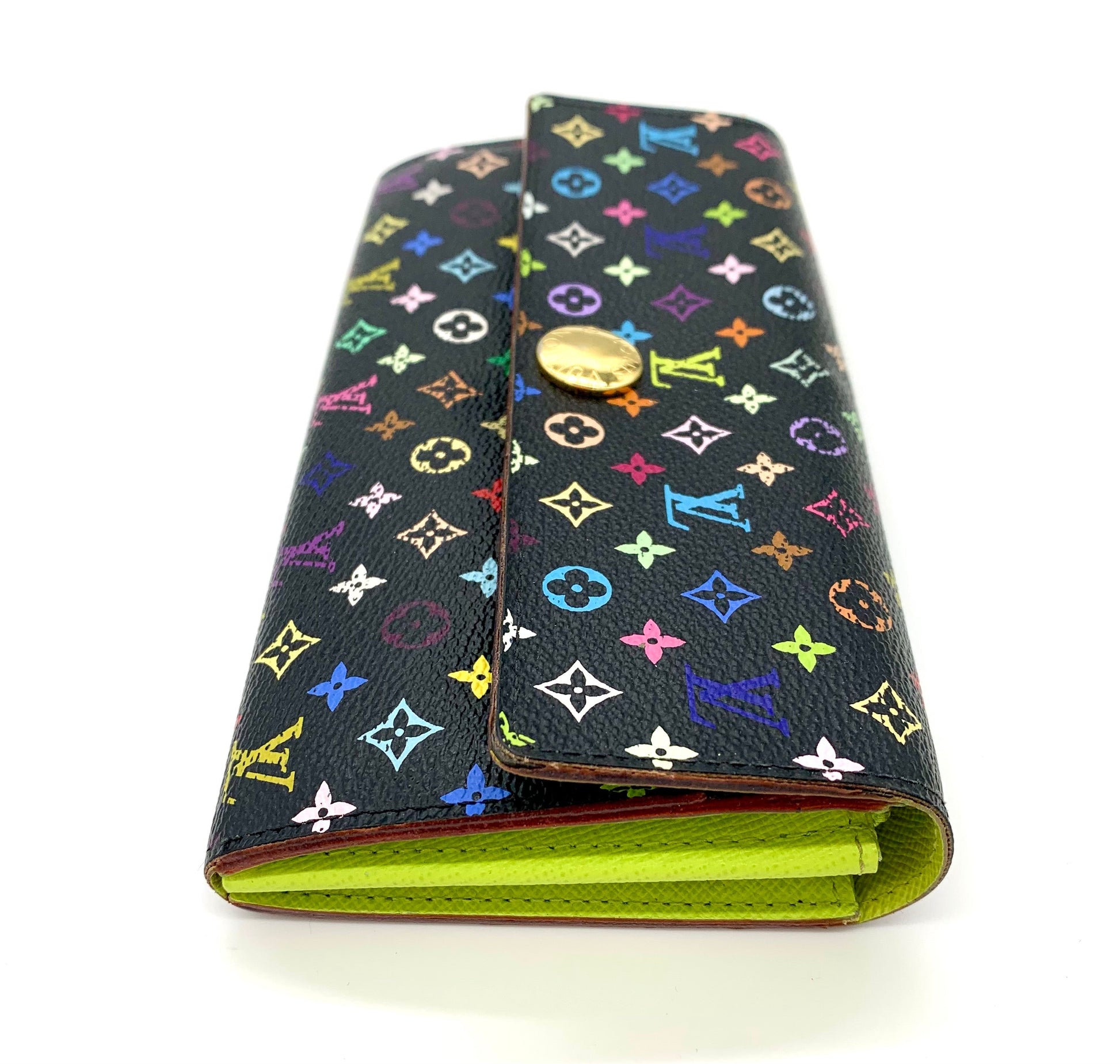 Louis Vuitton SARAH Multicolor Wallet Case