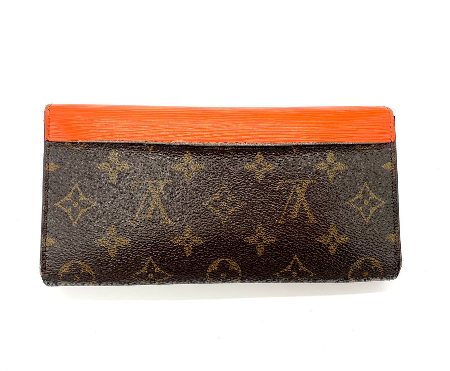 Louis Vuitton LONG MARIE LOU EPI TRIFOLD Wallet Case