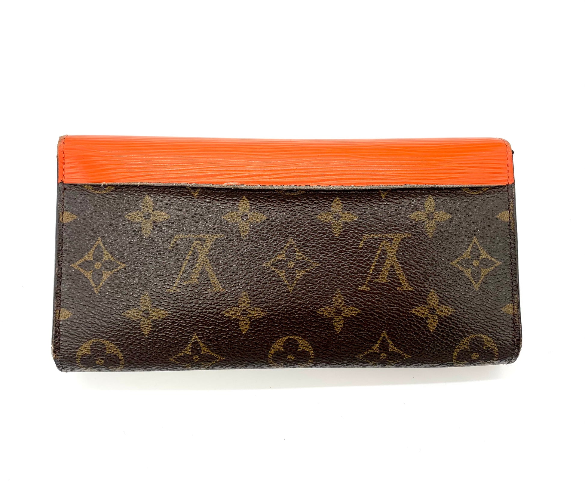Louis Vuitton LONG MARIE LOU EPI TRIFOLD Wallet Case