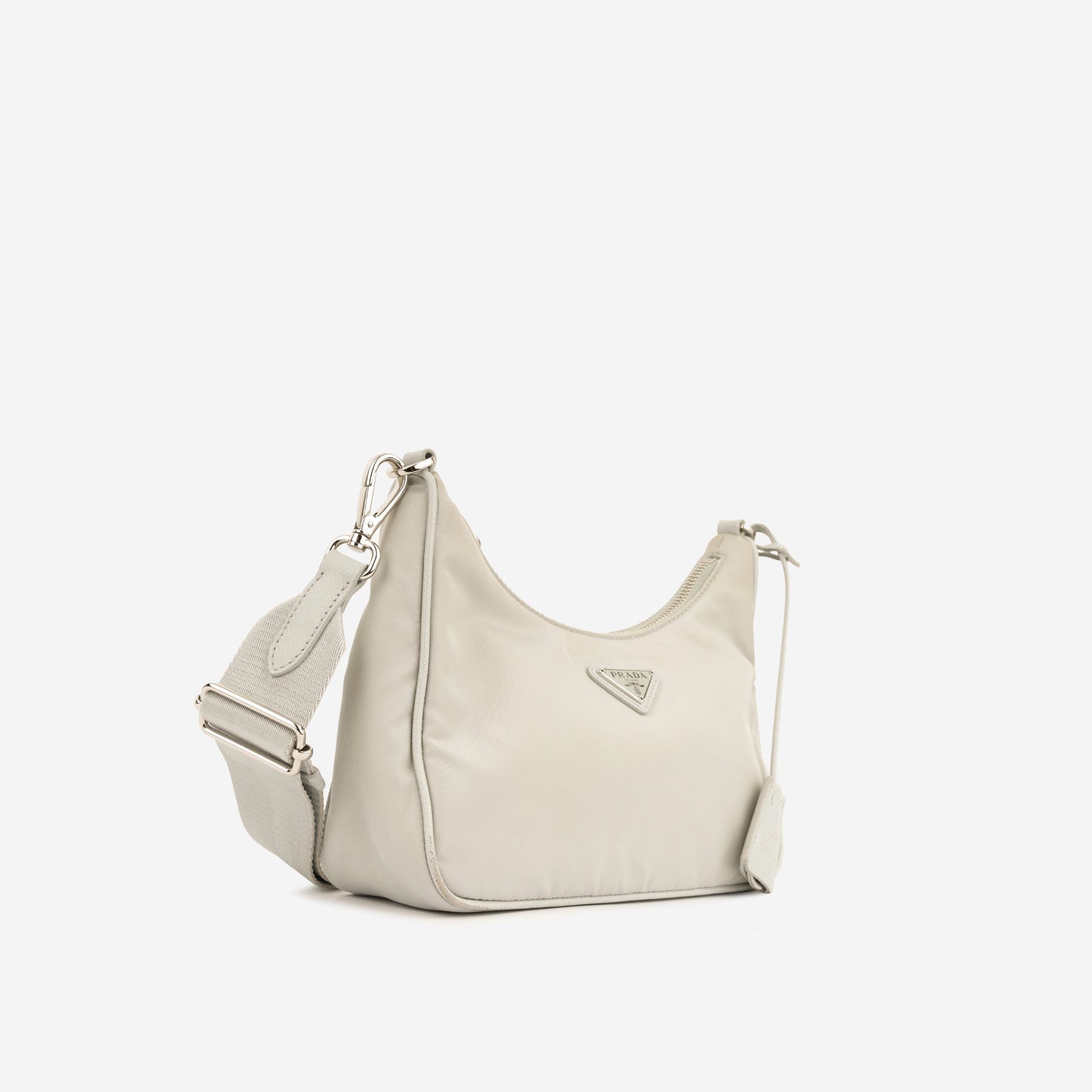 Prada Re Edition Grey Shoulder Bag Gray