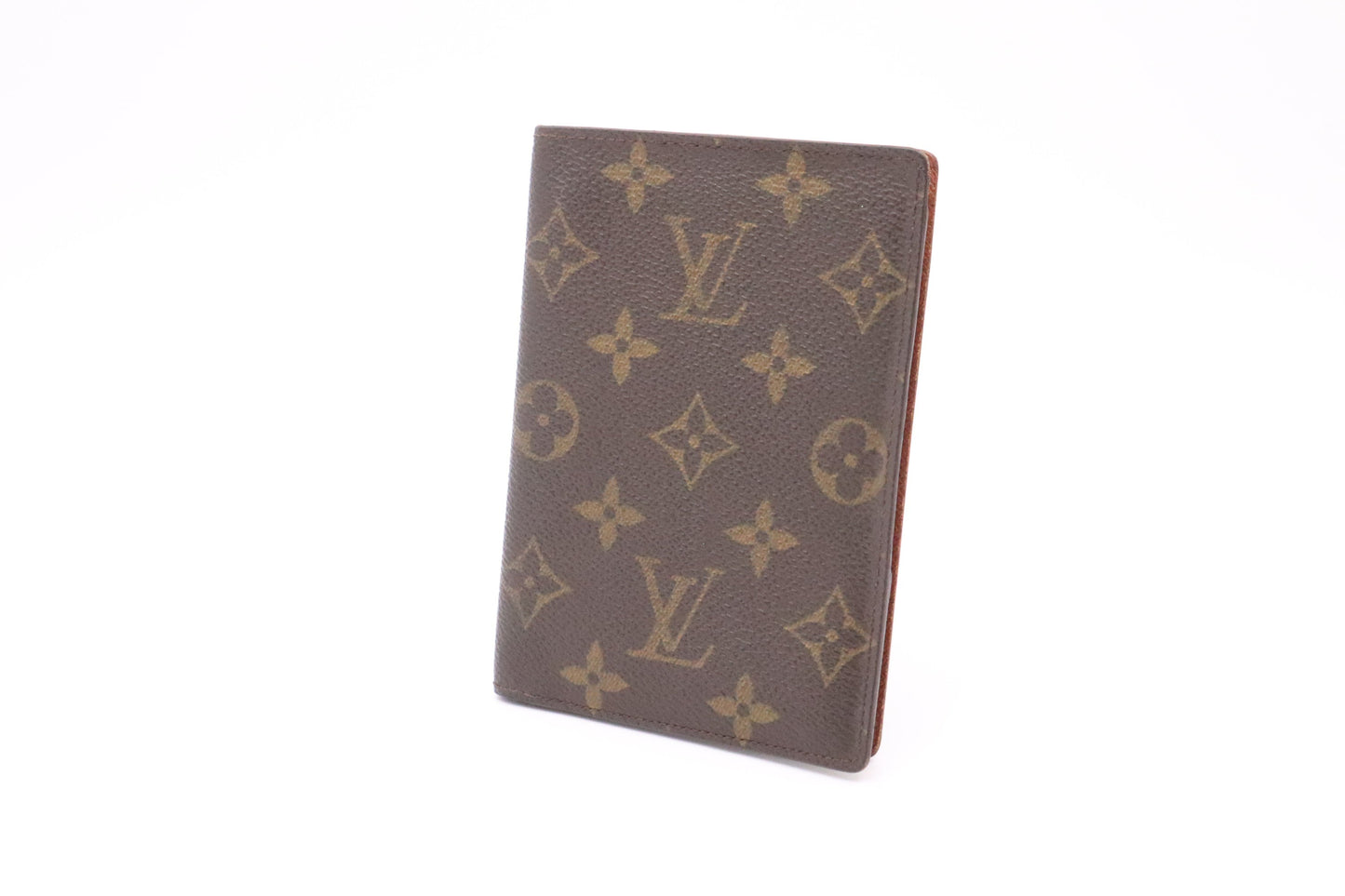 Louis Vuitton Passport Cover Monogram Canvas Wallet Case