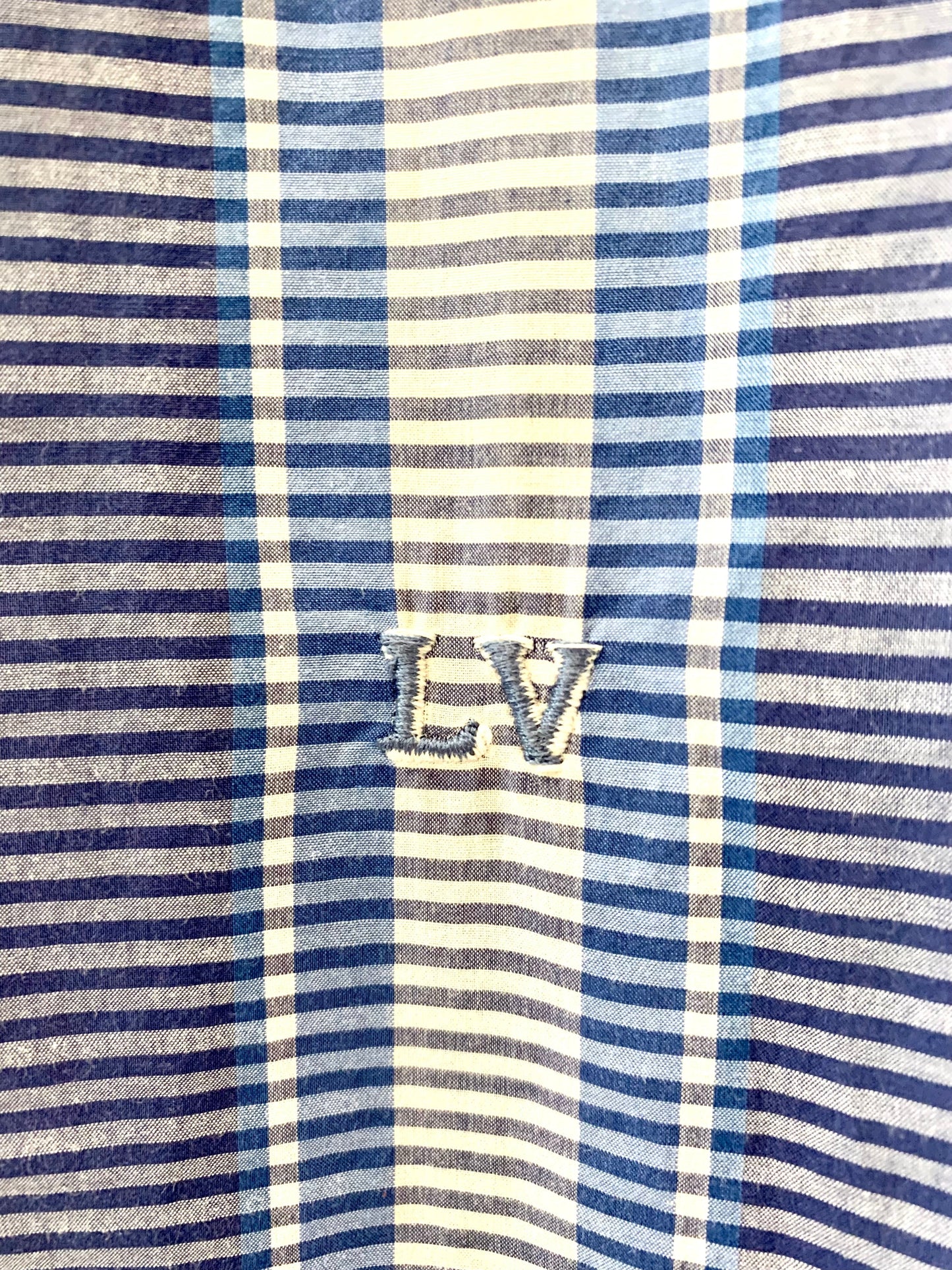 Louis Vuitton BUTTON DOWN STRIPED SHIRT Apparel