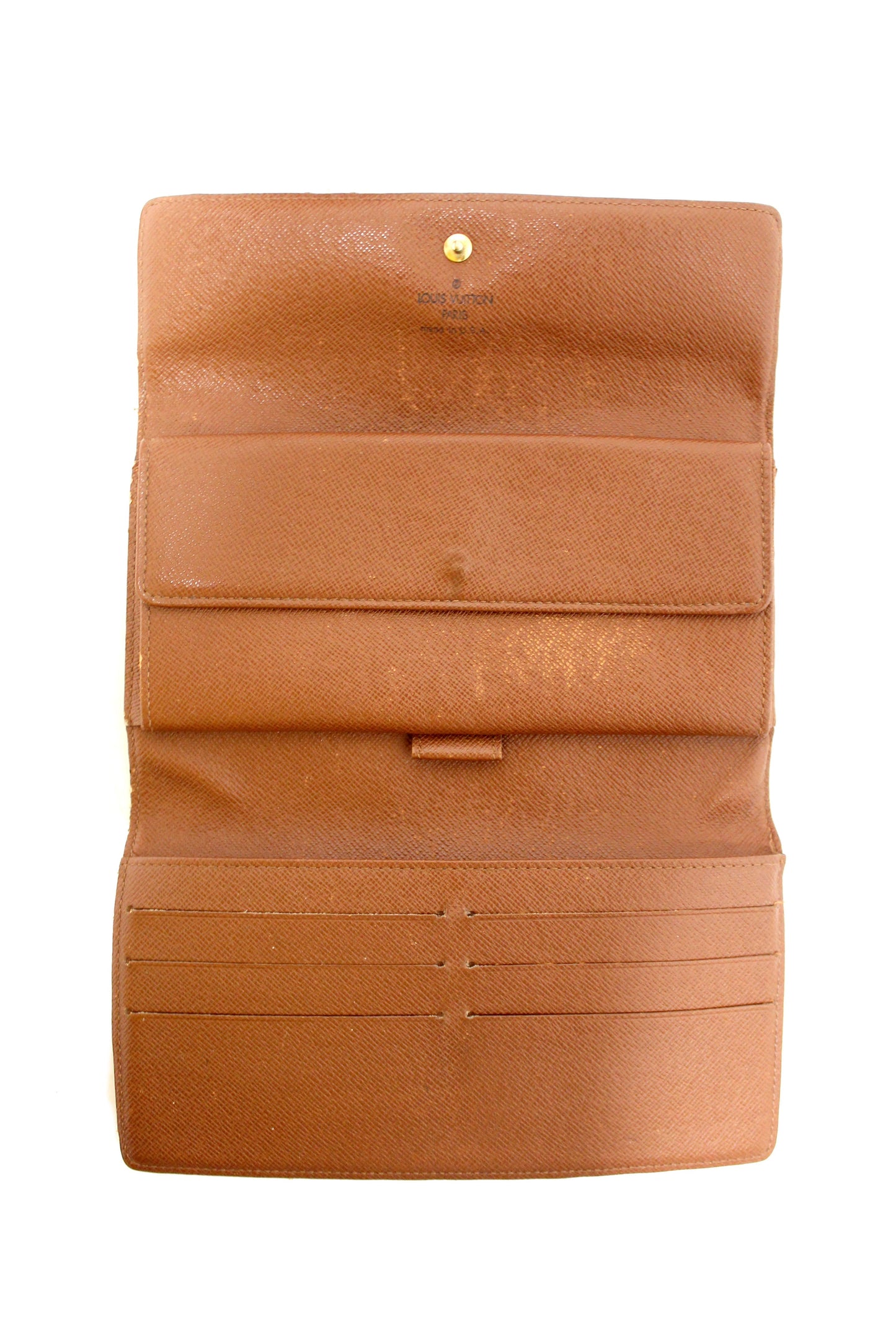 Louis Vuitton Classic Monogram Canvas PTI Long Wallet