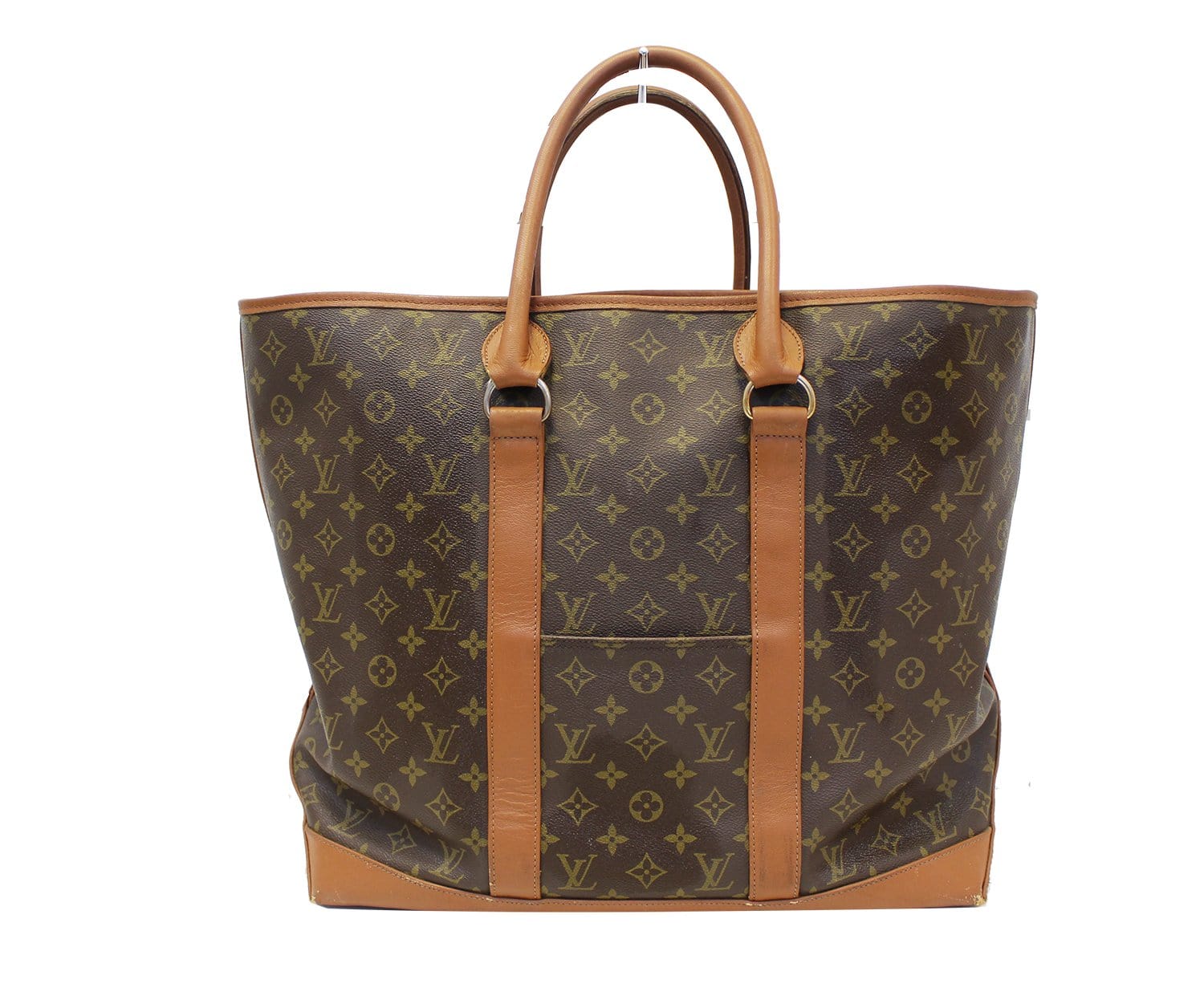 Louis Sac Weekend Gm Tote Canvas Monogram Tote Bag