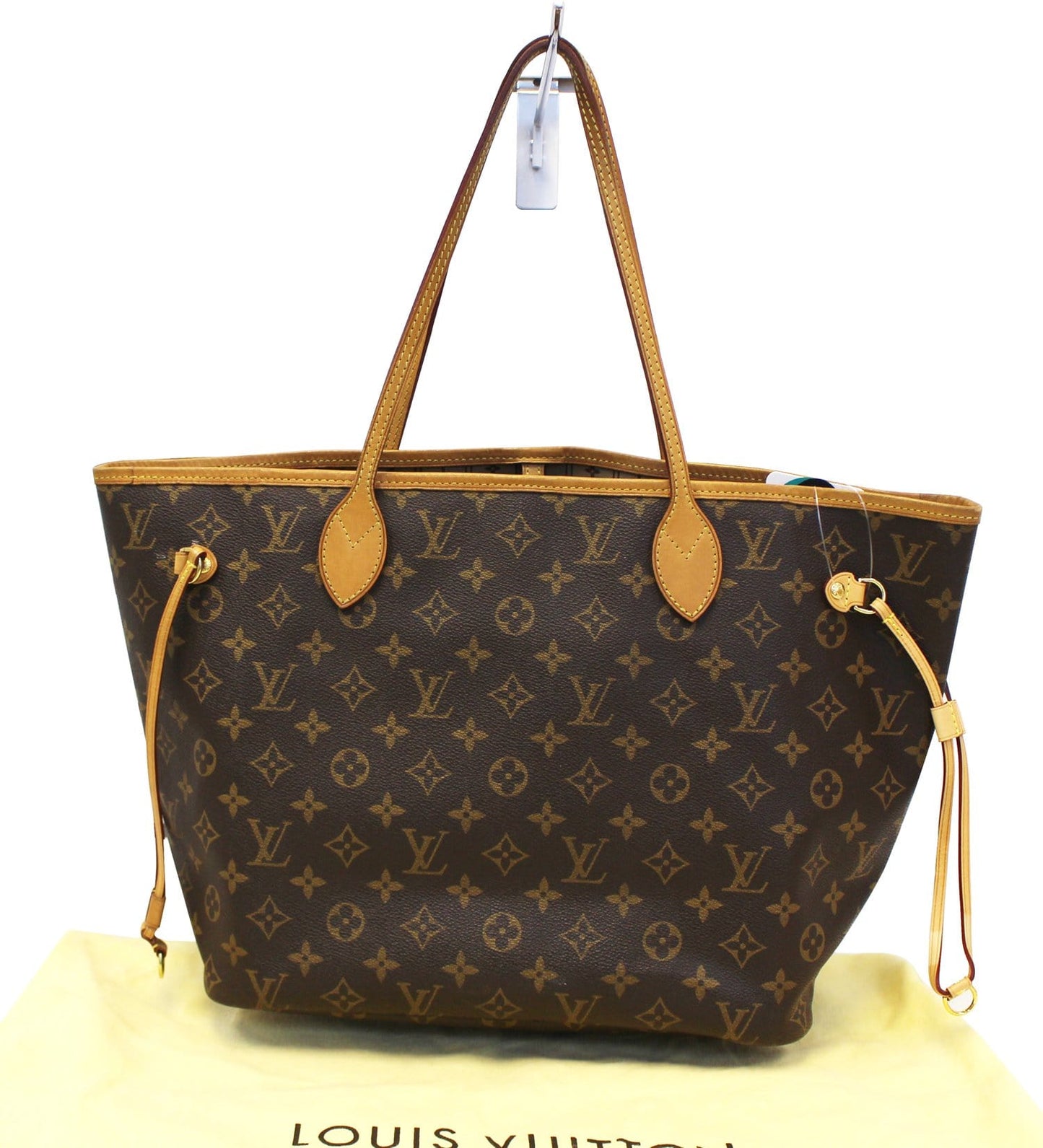 Louis Neverfull Mm Shoulder Bag Canvas Monogram