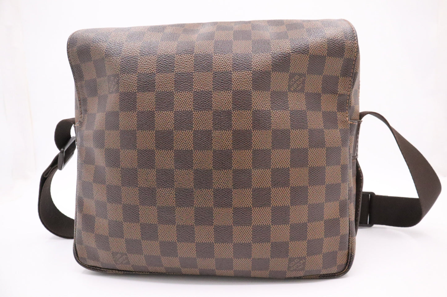 Louis Vuitton Naviglio Ebene Damier Canvas Handbag