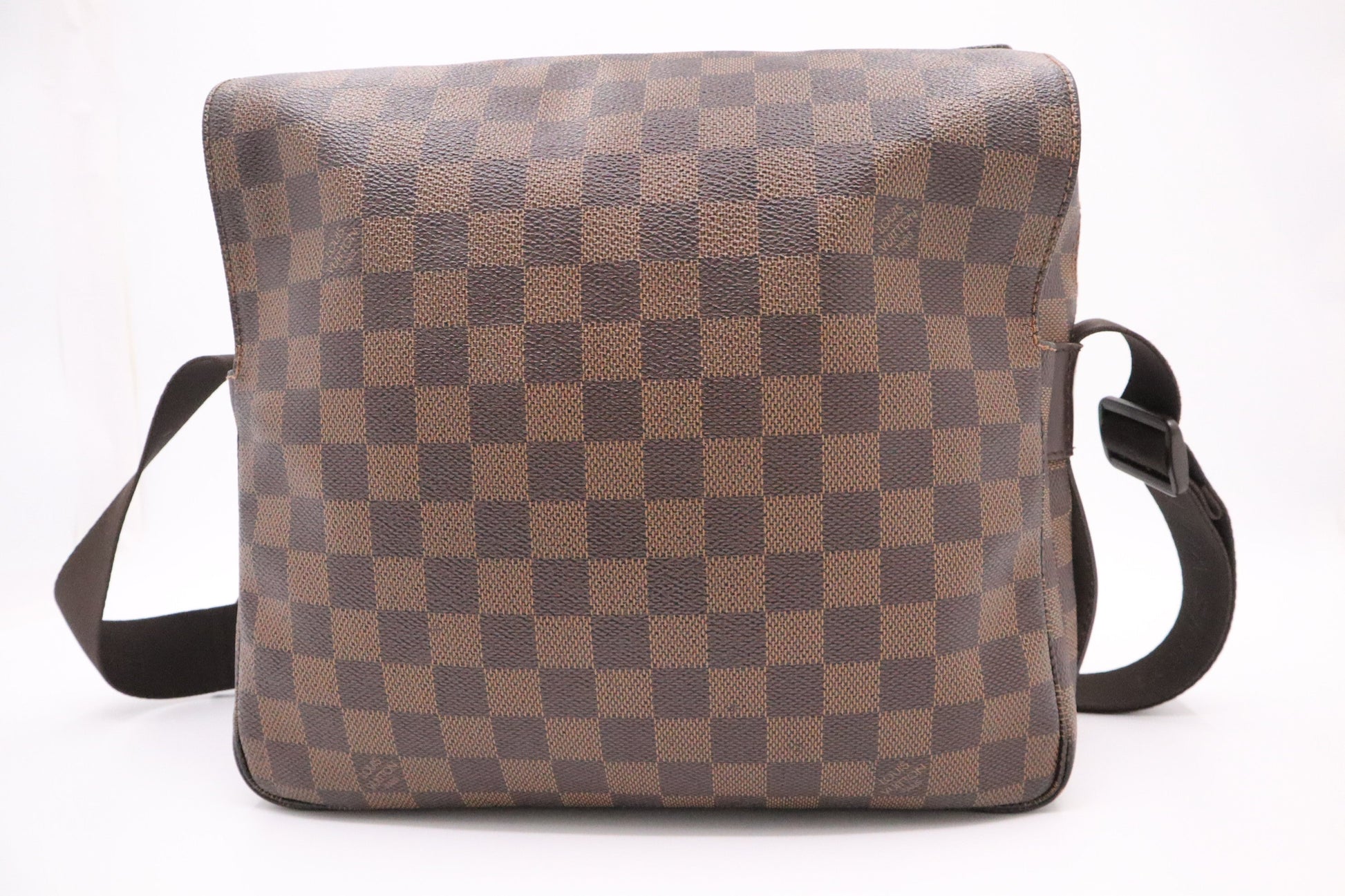 Louis Vuitton Naviglio Ebene Damier Canvas Handbag
