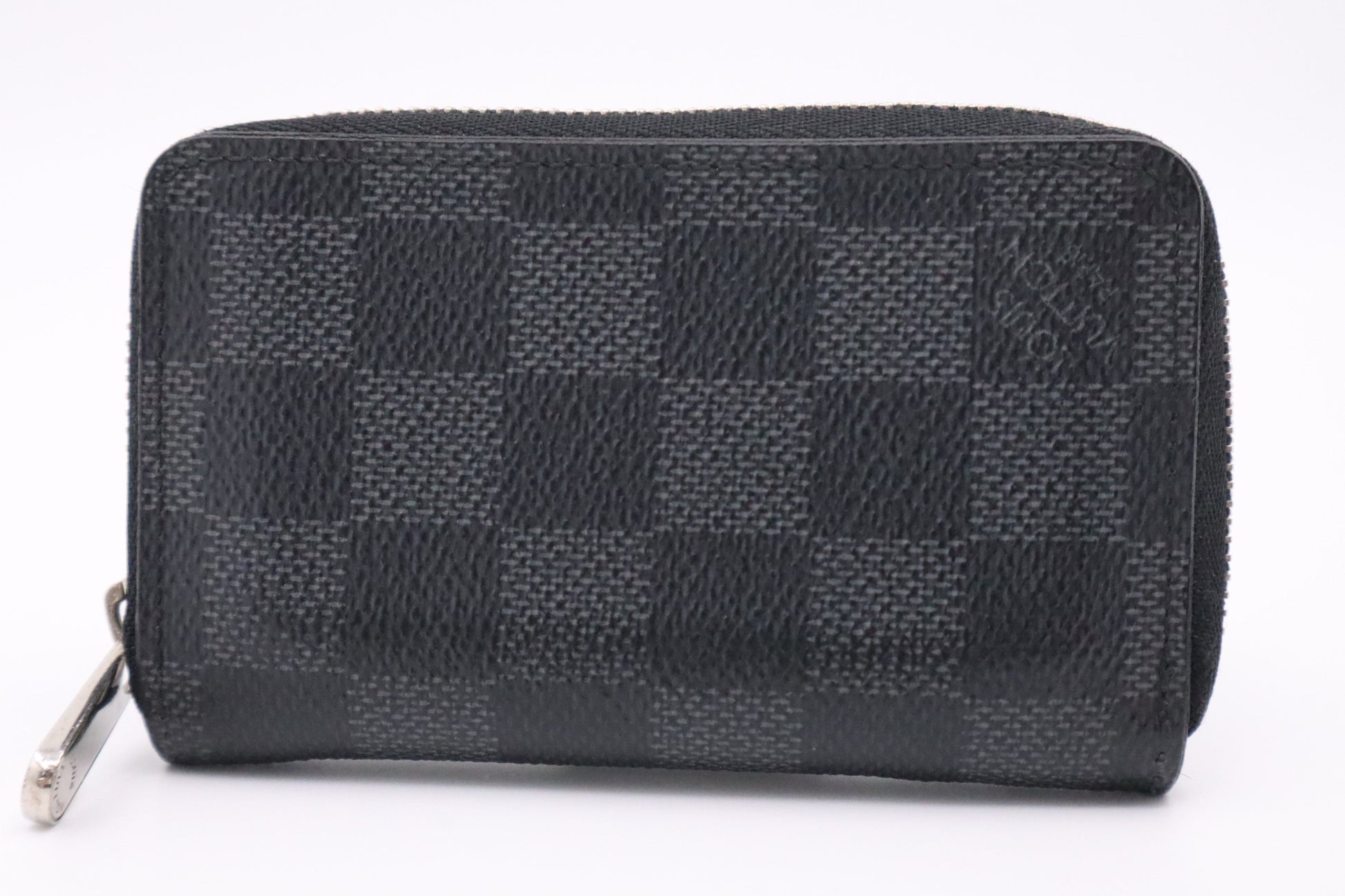 Louis Vuitton Zippy Coin Graphite Damier Canvas Handbag