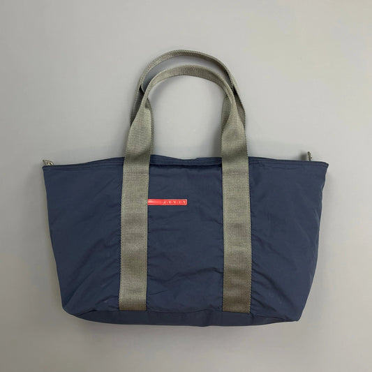 Prada Handbag Sport 00s Handheld Sports Bag Blue