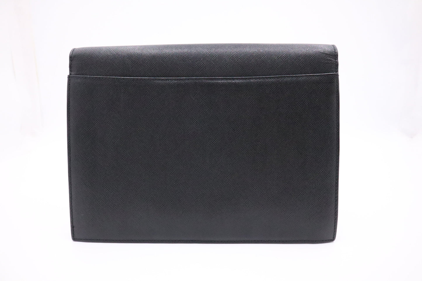 YSL Saint Laurent Clutch In Leather Black Clutch Bag