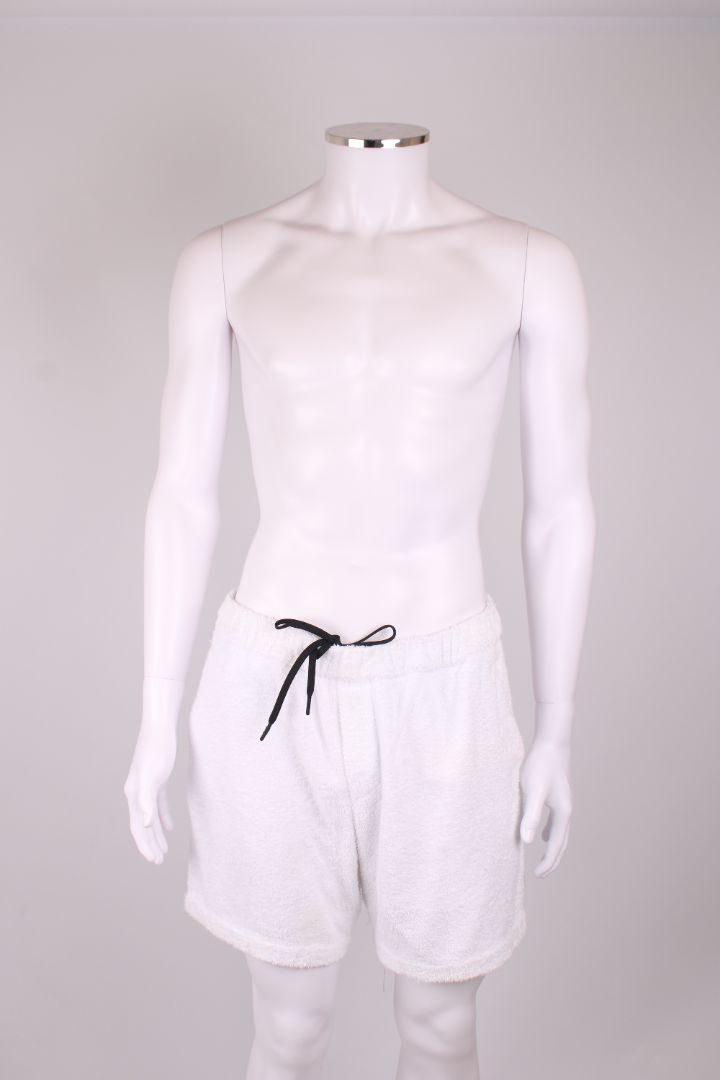 Prada Handbag Towelling Shorts XL White