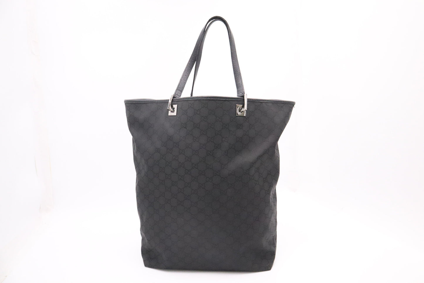 Gucci GG Canvas Black Large Tote Bag