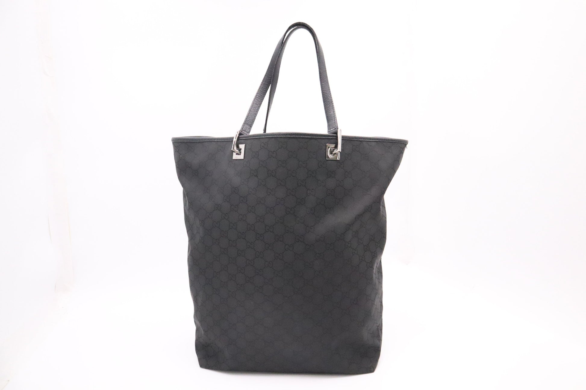Gucci GG Canvas Black Large Tote Bag