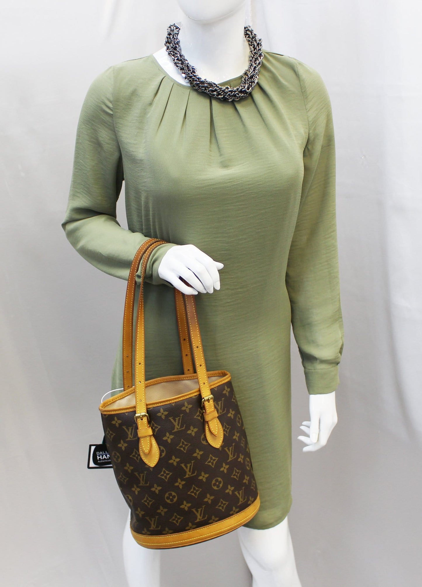 Louis Pm Shoulder Bag Canvas Monogram
