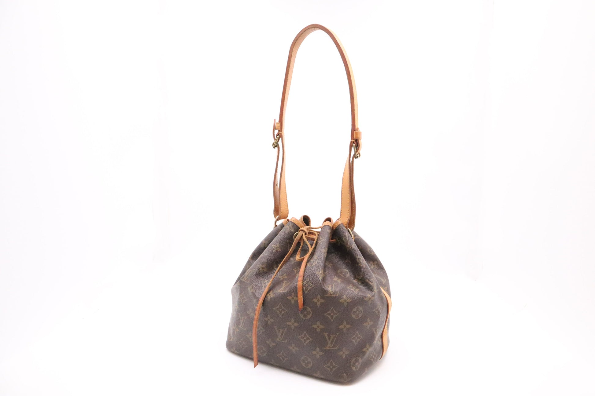 Louis Vuitton Petit Noe Monogram Canvas Handbag