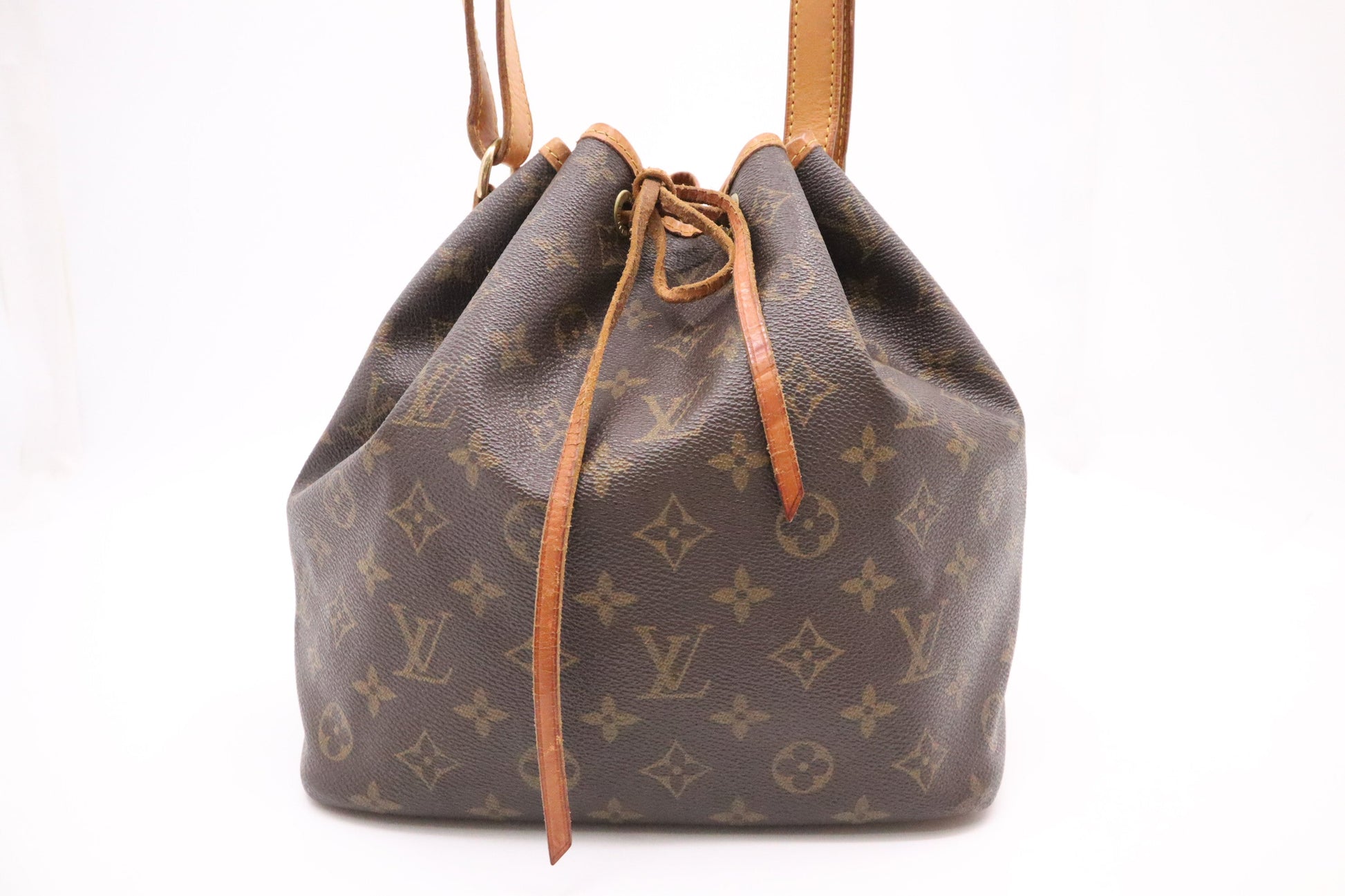 Louis Vuitton Petit Noe Monogram Canvas Handbag