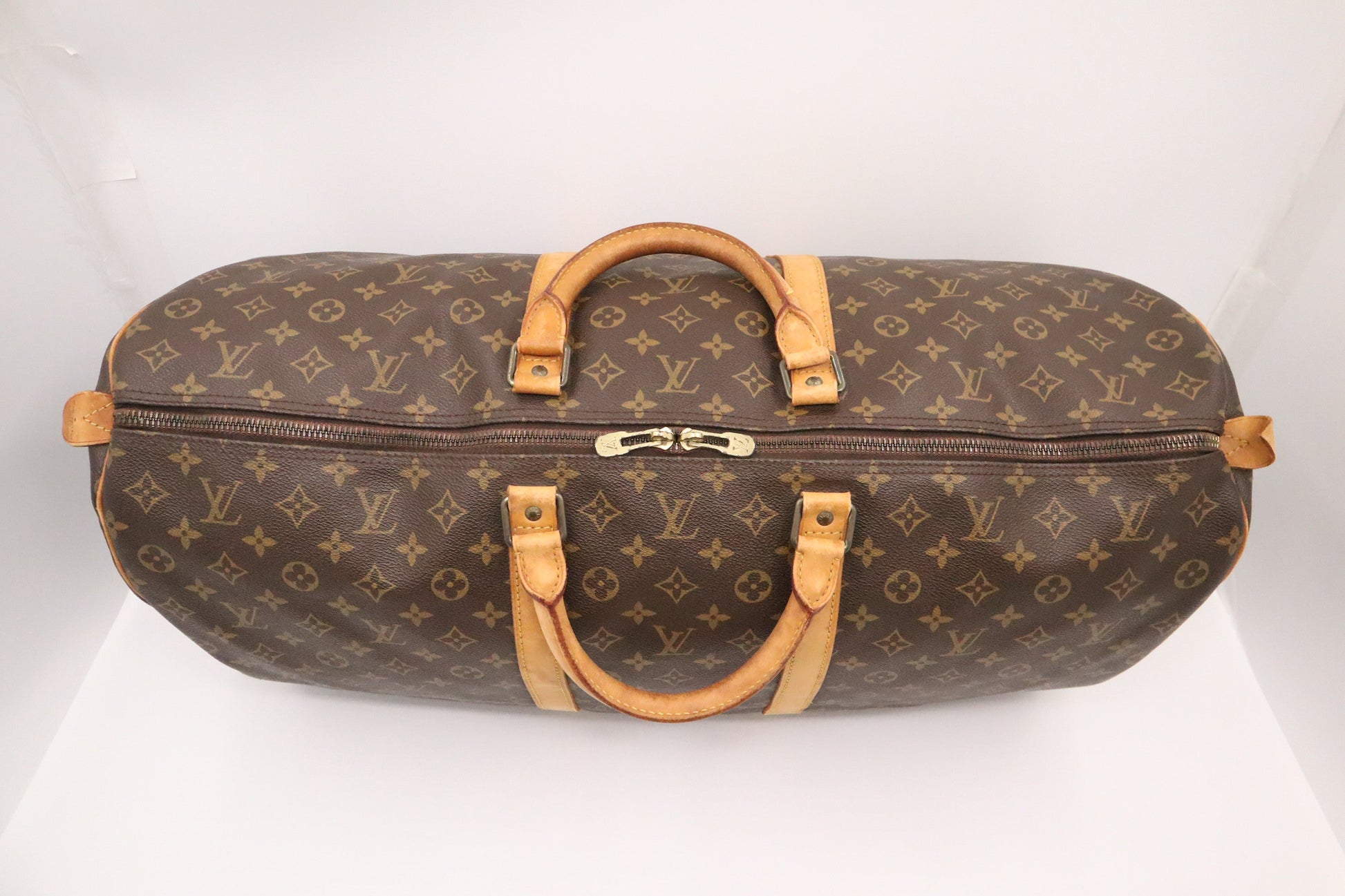 Louis Vuitton Keepall 60 Monogram Canvas Travel Bag Monogram Canvas
