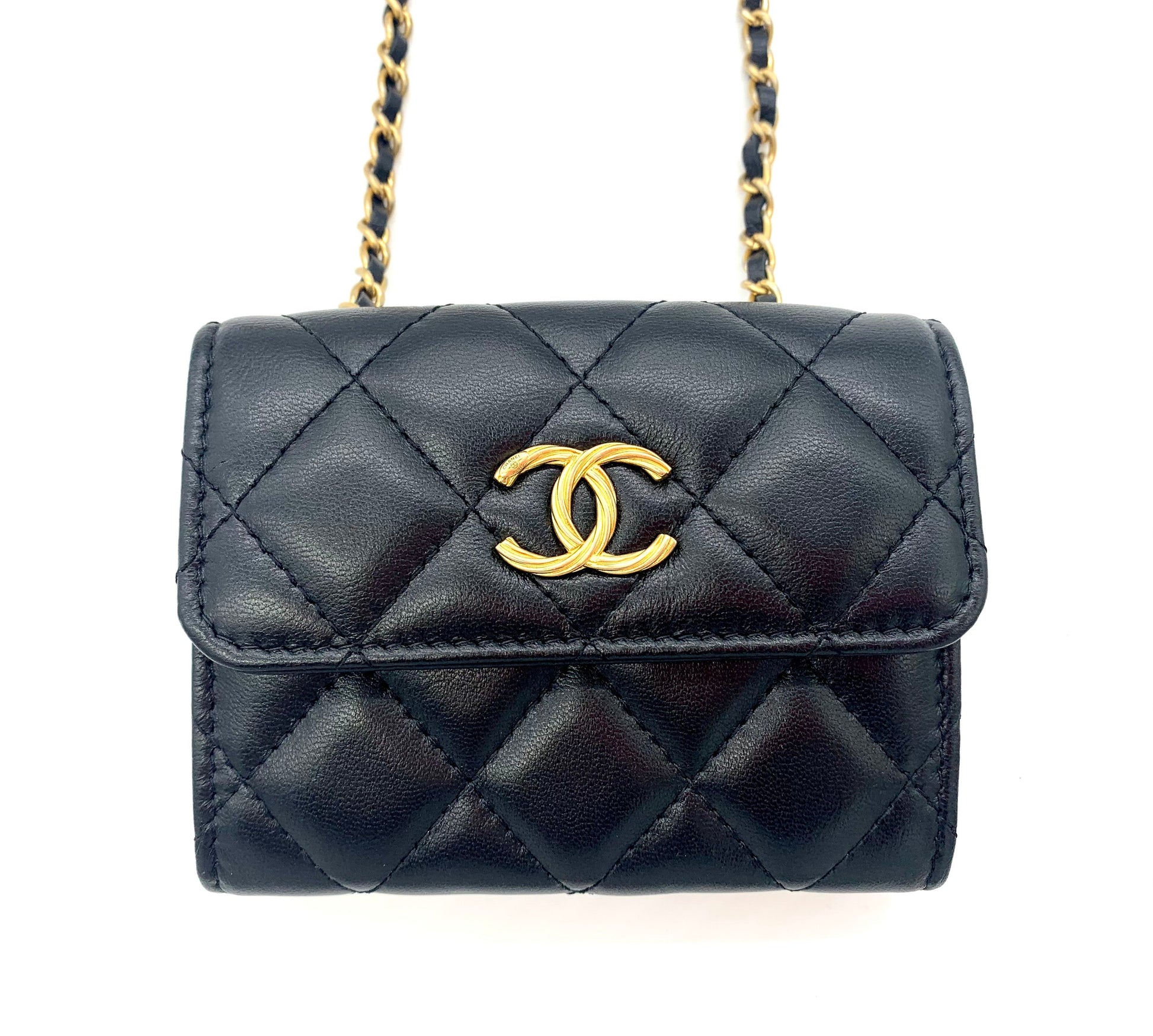 Chanel QUILTED ON Wallet Case